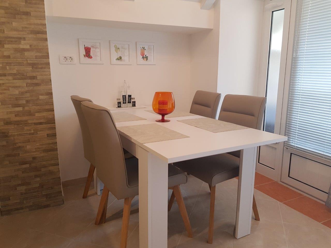Two bedroom apartment with terrace Baška, Krk (A-23618-a)