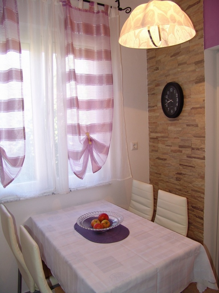 Two bedroom apartment with terrace and sea view Baška, Krk (A-23618-b)