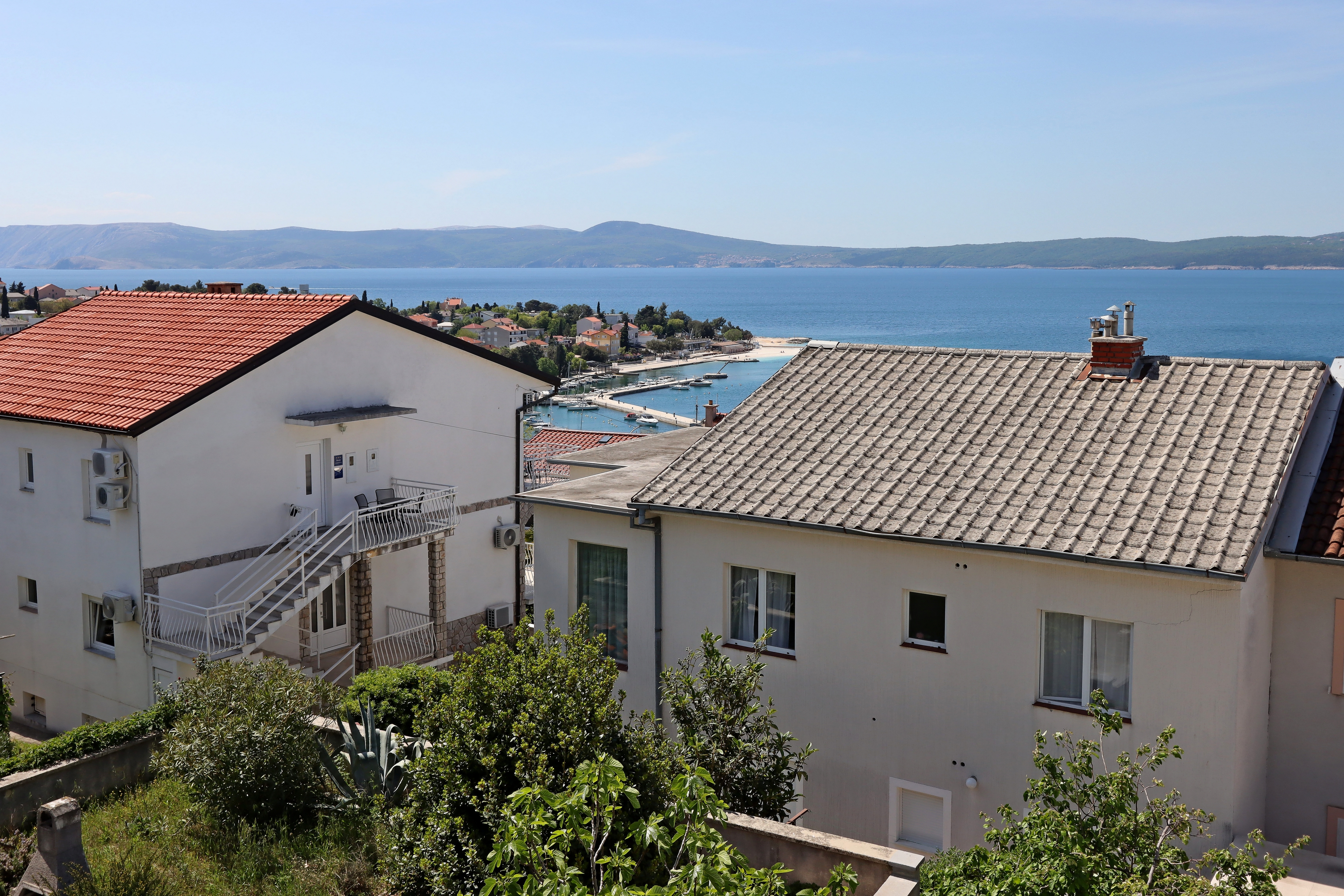 One bedroom apartment with balcony and sea view Selce, Crikvenica  A-a