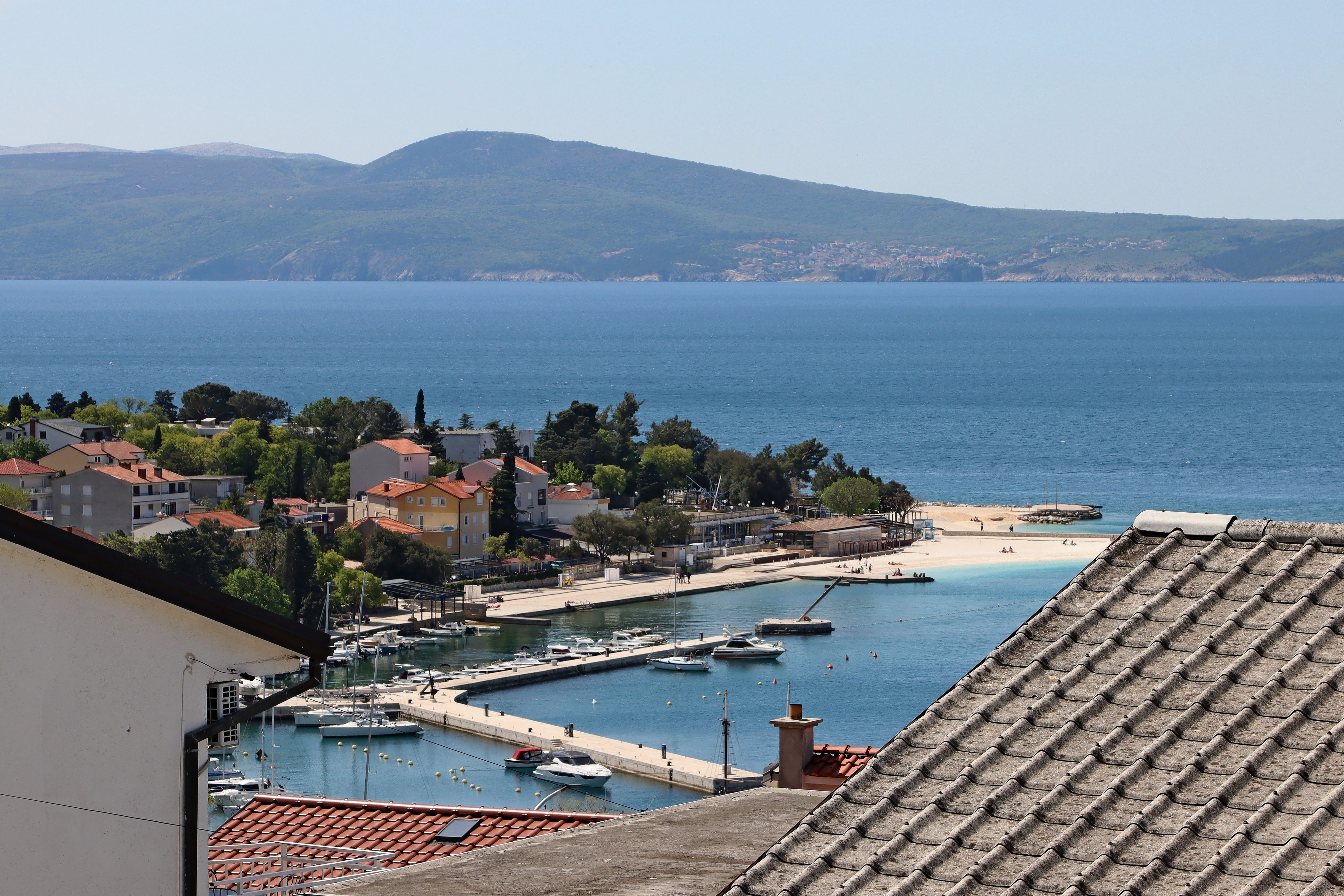 One bedroom apartment with balcony and sea view Selce, Crikvenica  A-a