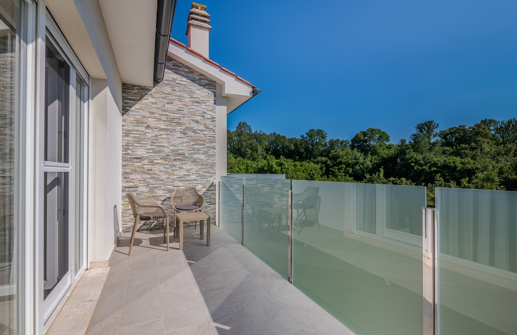 Three bedroom house with terrace and sea view Ljutići, Krk  K
