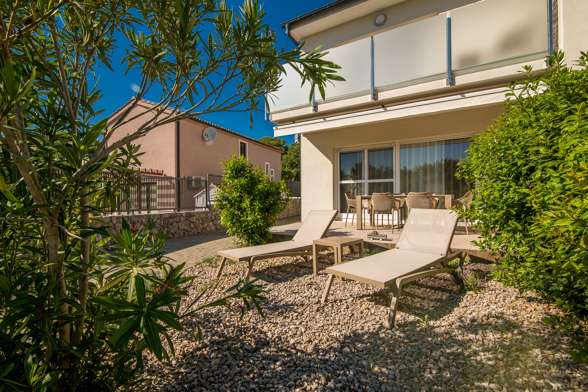 Three bedroom house with terrace and sea view Ljutići, Krk (K-23630)