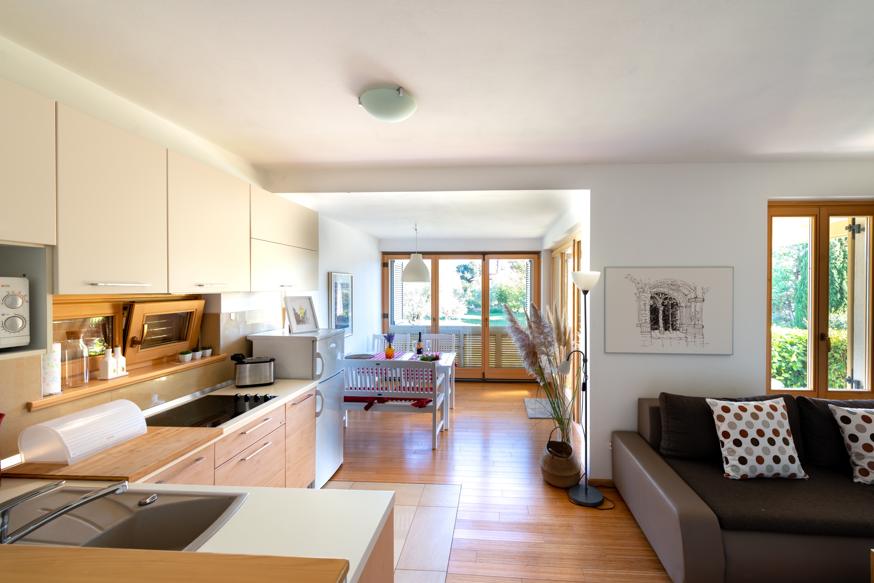One bedroom apartment with terrace Banjole, Pula  A-a