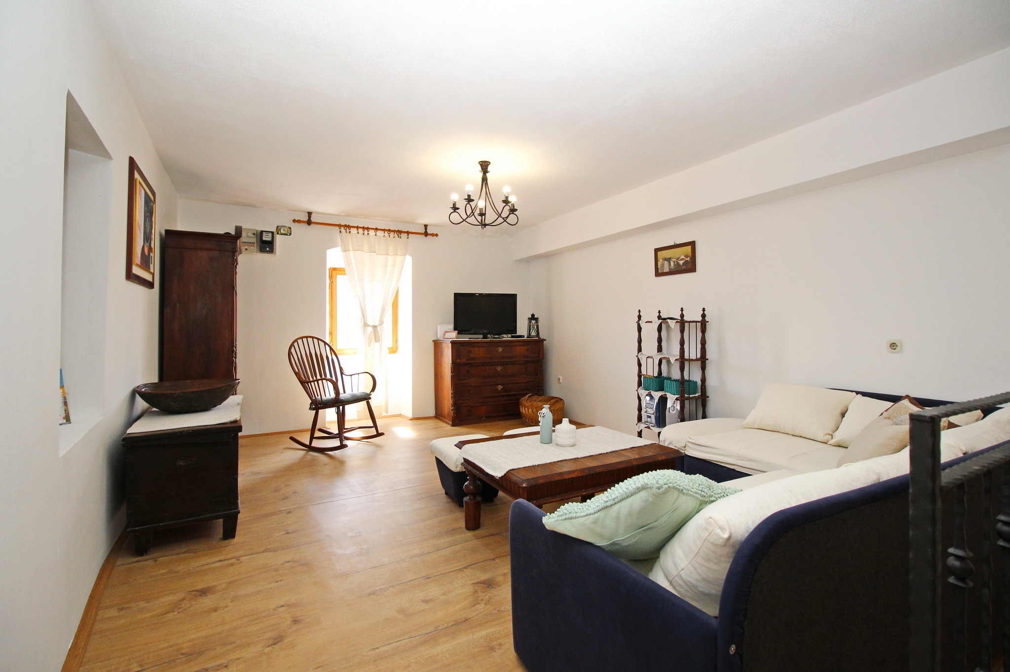 Two bedroom apartment near beach Baška, Krk (A-23639-a)