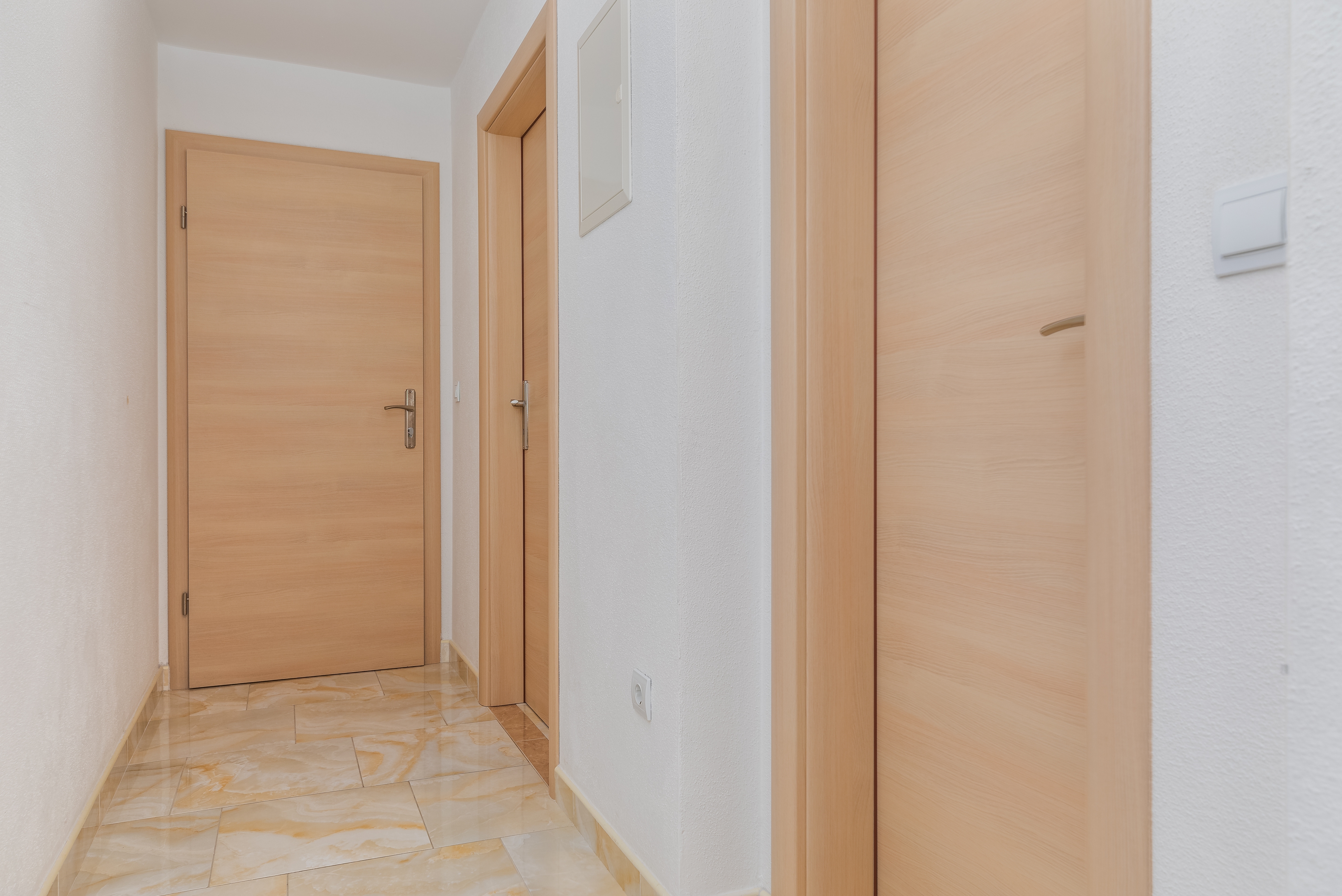 One bedroom apartment with balcony and sea view Baška Voda, Makarska  A-a