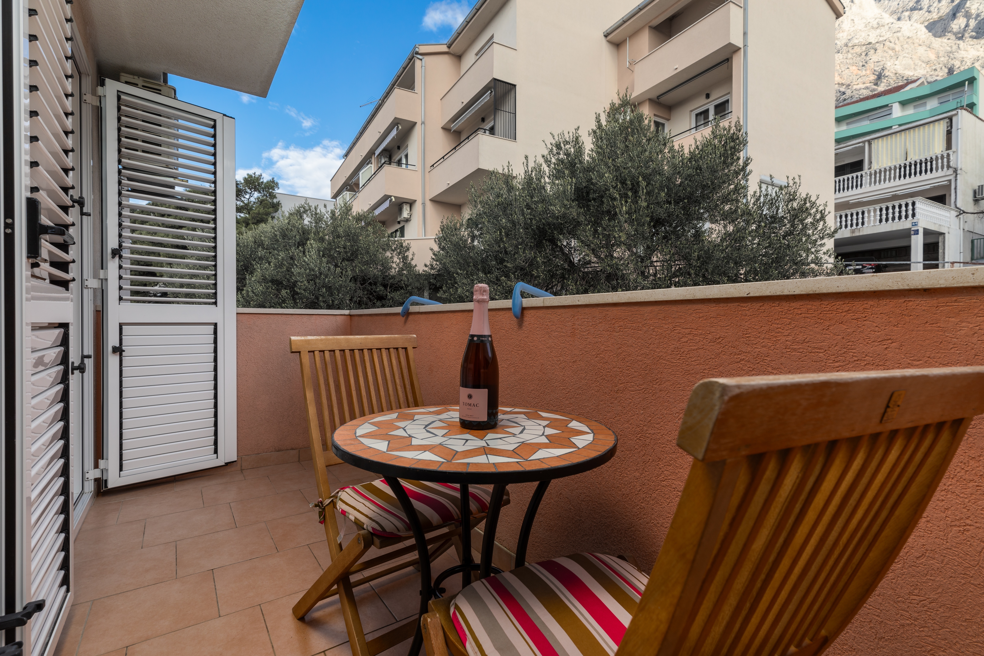 One bedroom apartment with balcony Baška Voda, Makarska  A-b
