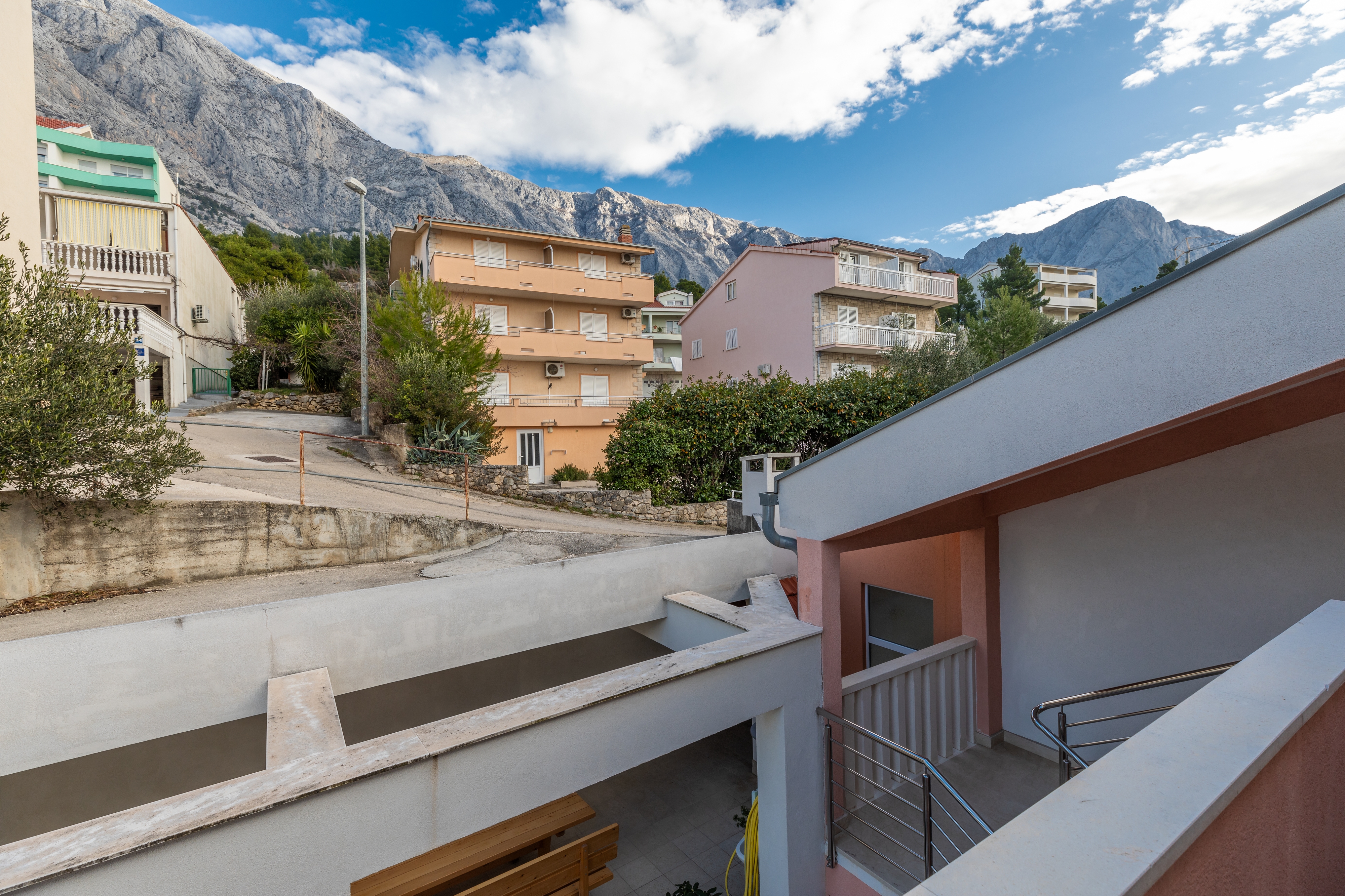 One bedroom apartment with balcony Baška Voda, Makarska  A-b