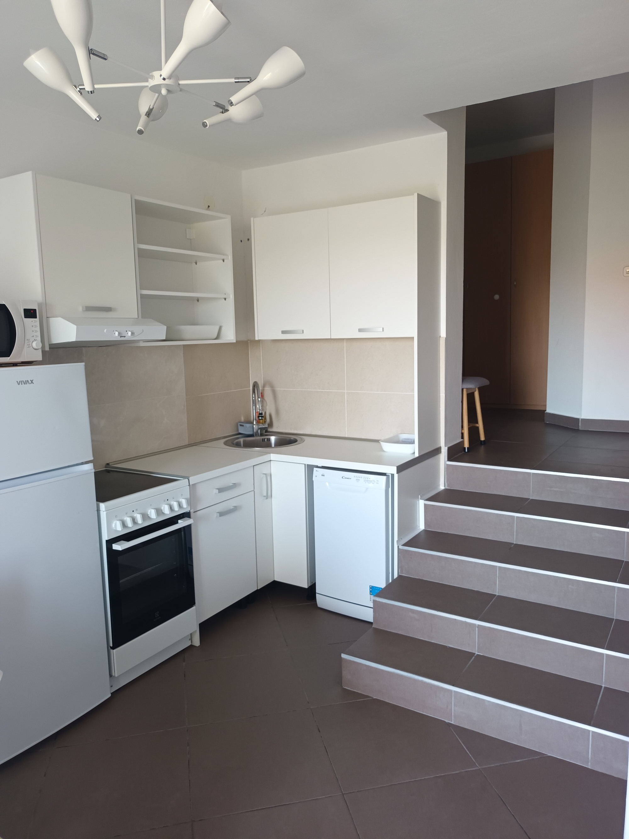 One bedroom apartment with terrace and sea view Novalja, Pag  A-a