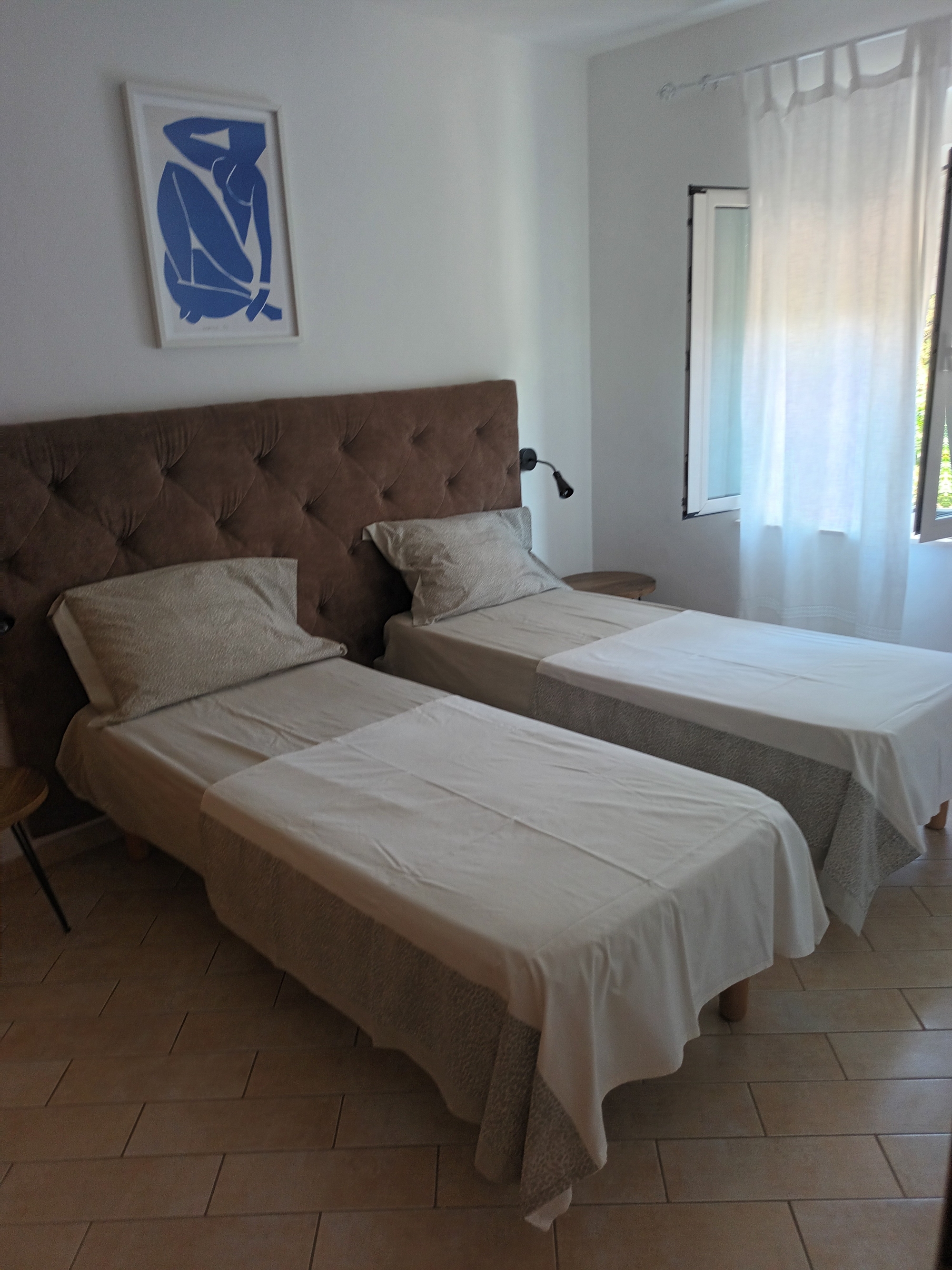 One bedroom apartment with terrace and sea view Novalja, Pag  A-b