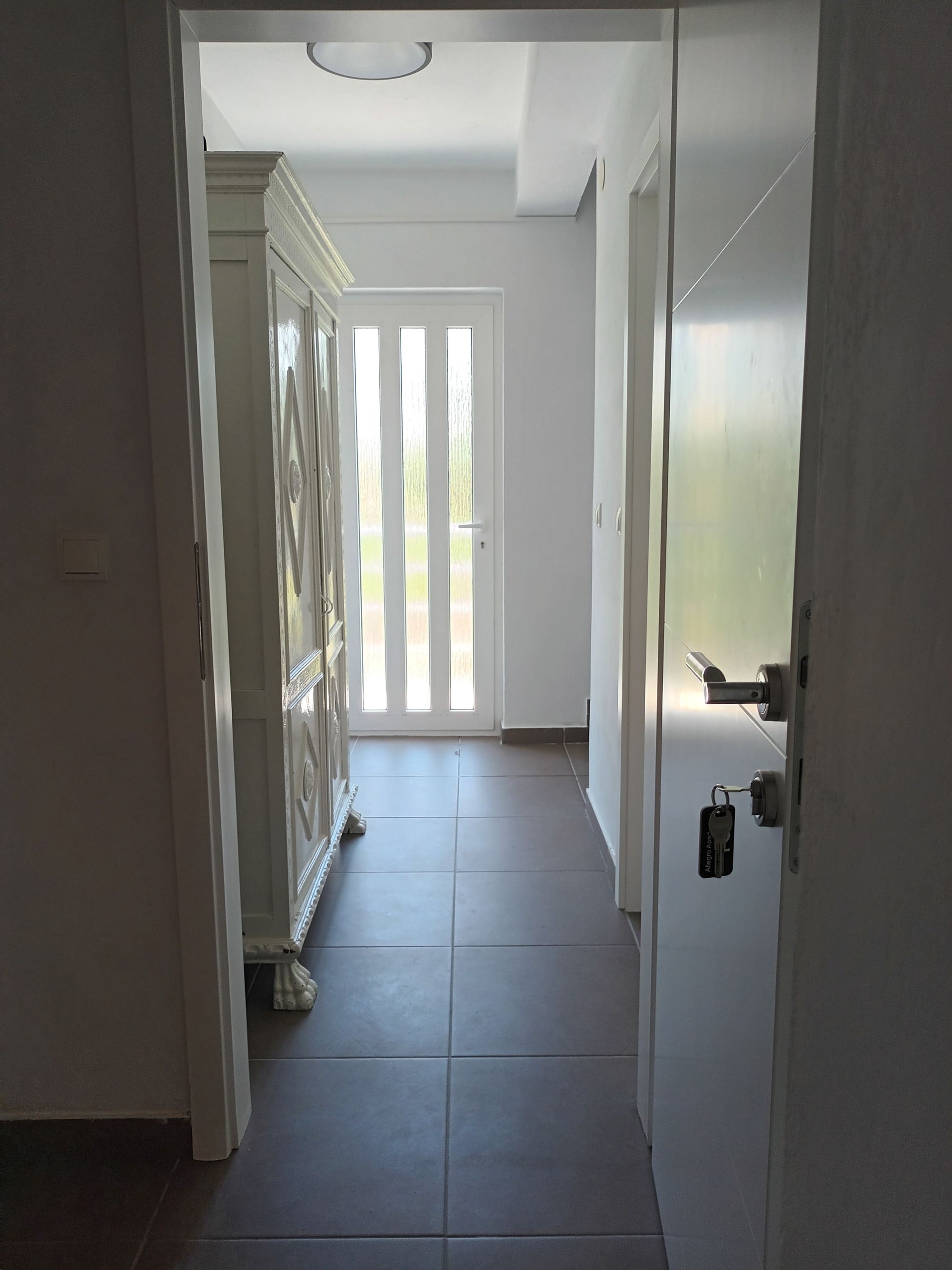 One bedroom apartment with terrace and sea view Novalja, Pag  A-b