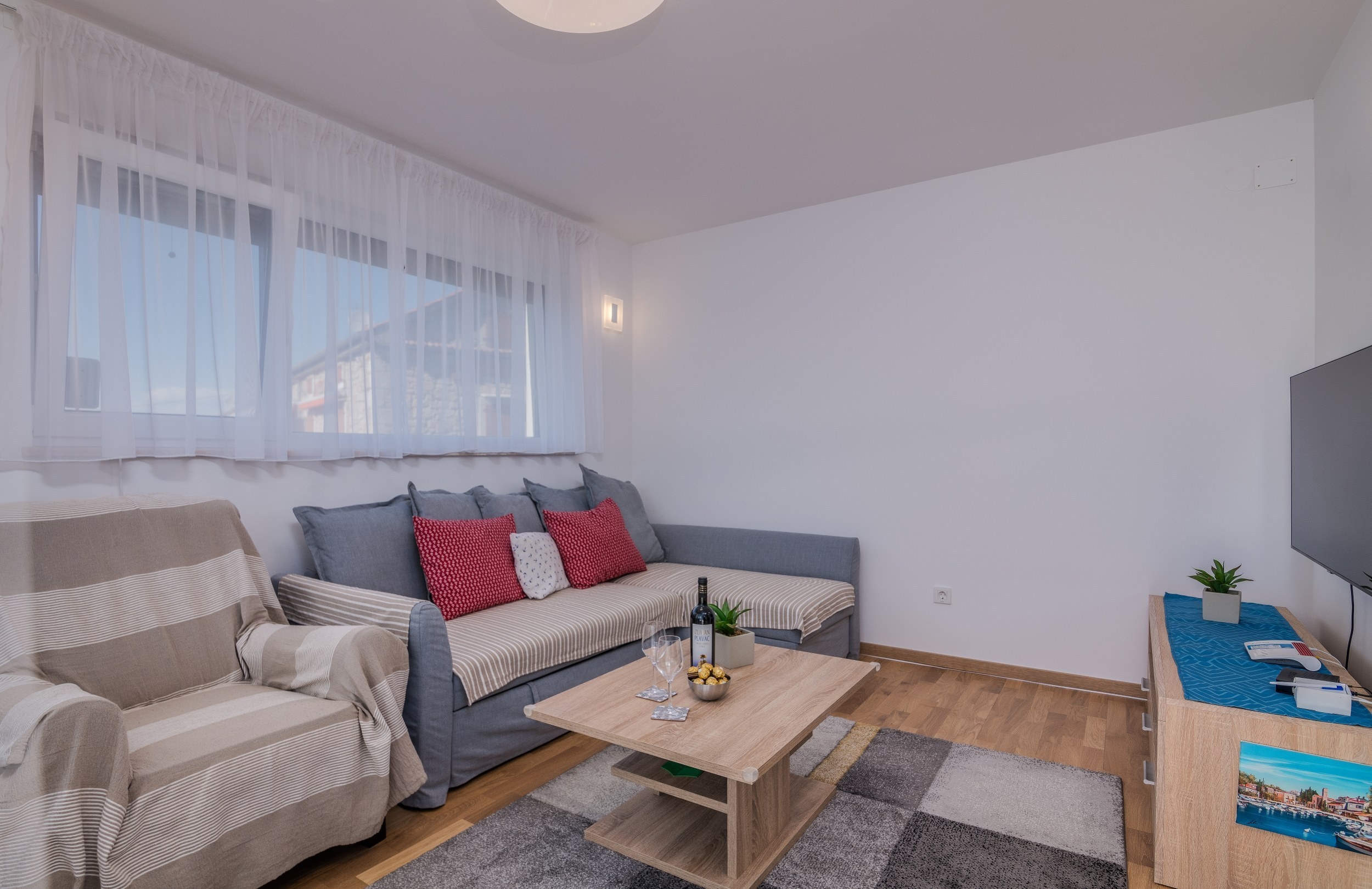 Two bedroom apartment with terrace Malinska, Krk  A-a