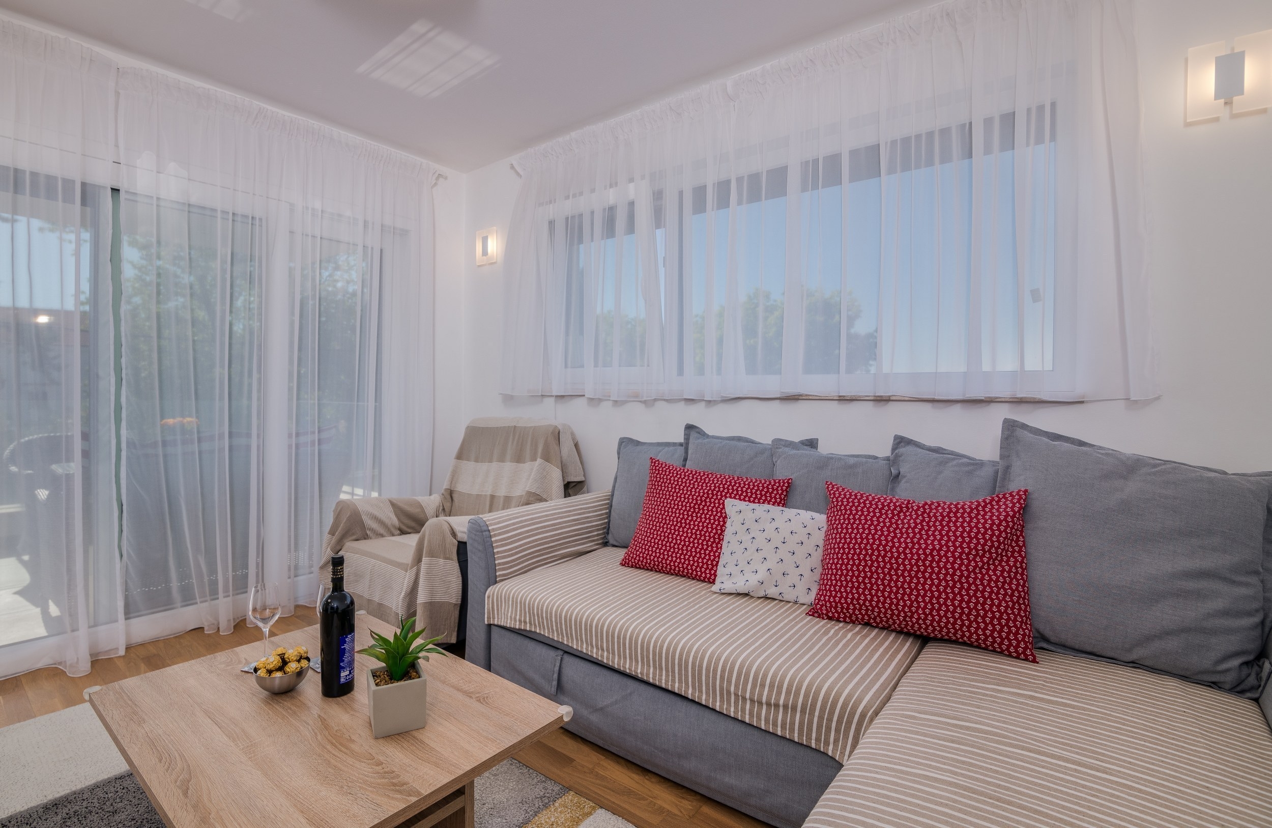 Two bedroom apartment with terrace Malinska, Krk  A-a