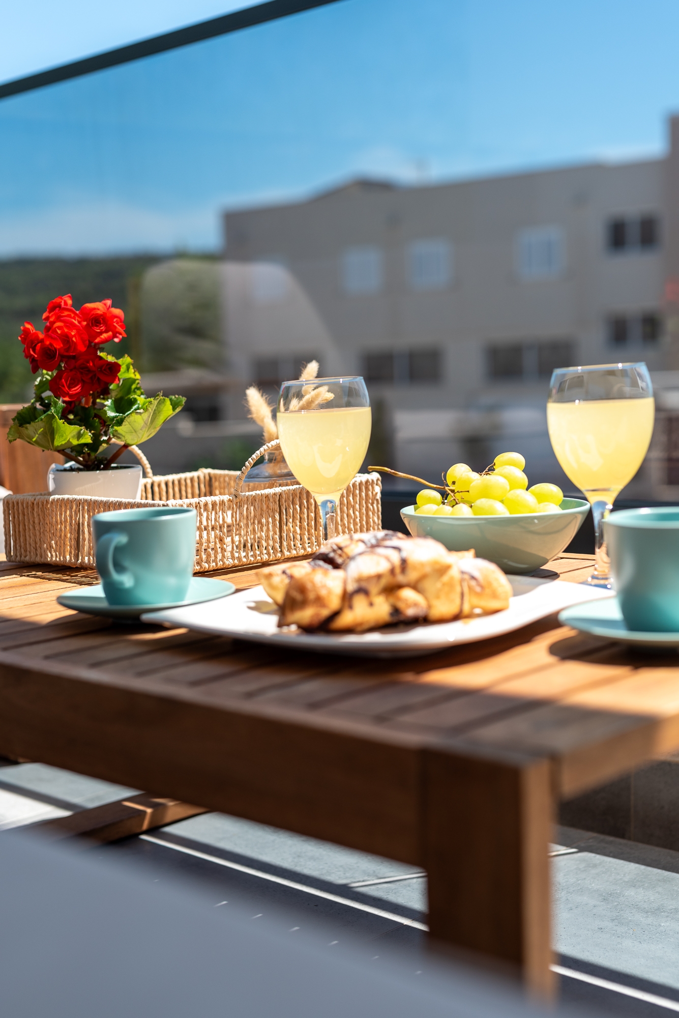 Two bedroom apartment with balcony and sea view Okrug Gornji, Čiovo  A-a