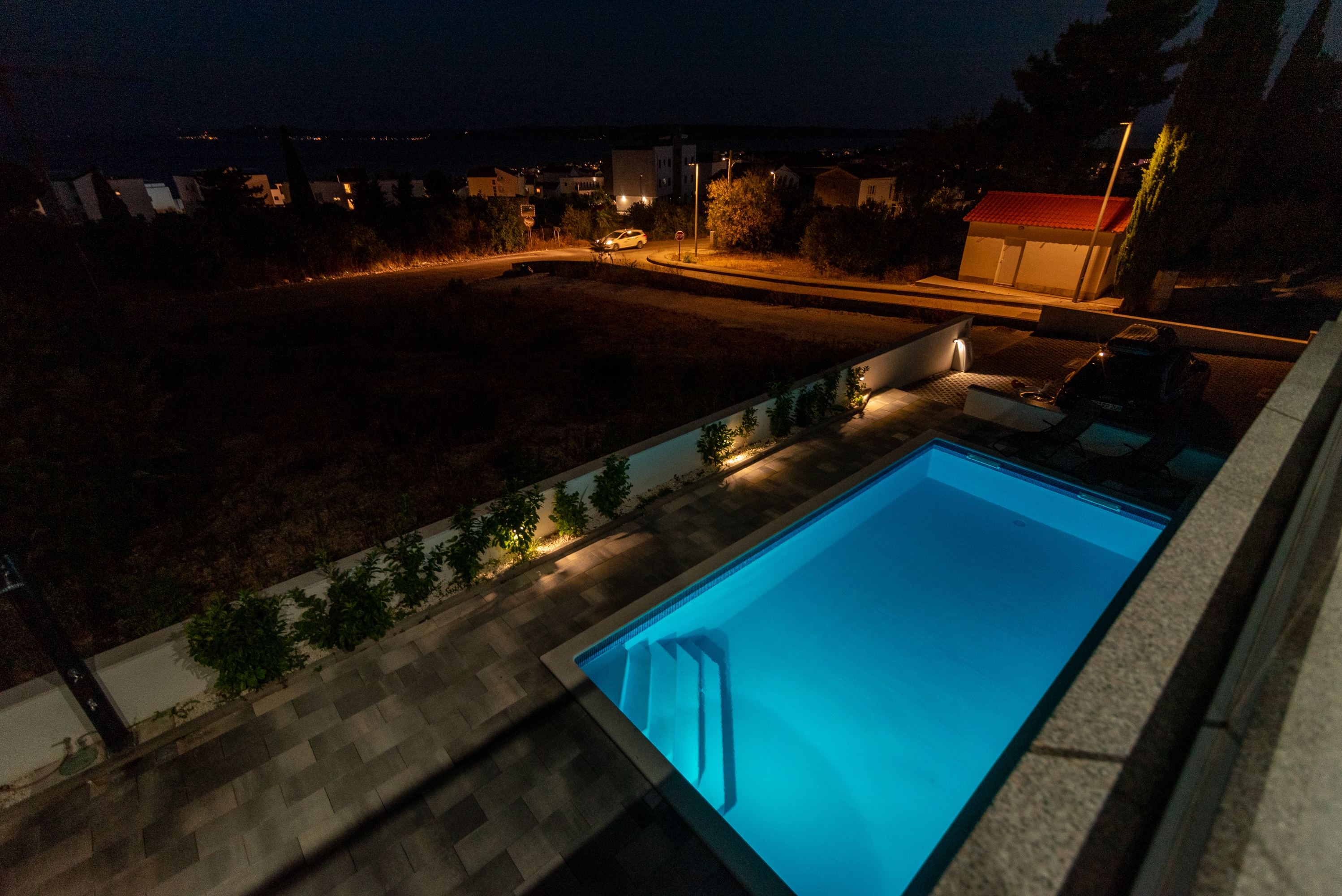 Two bedroom apartment with balcony and sea view Okrug Gornji, Čiovo  A-a