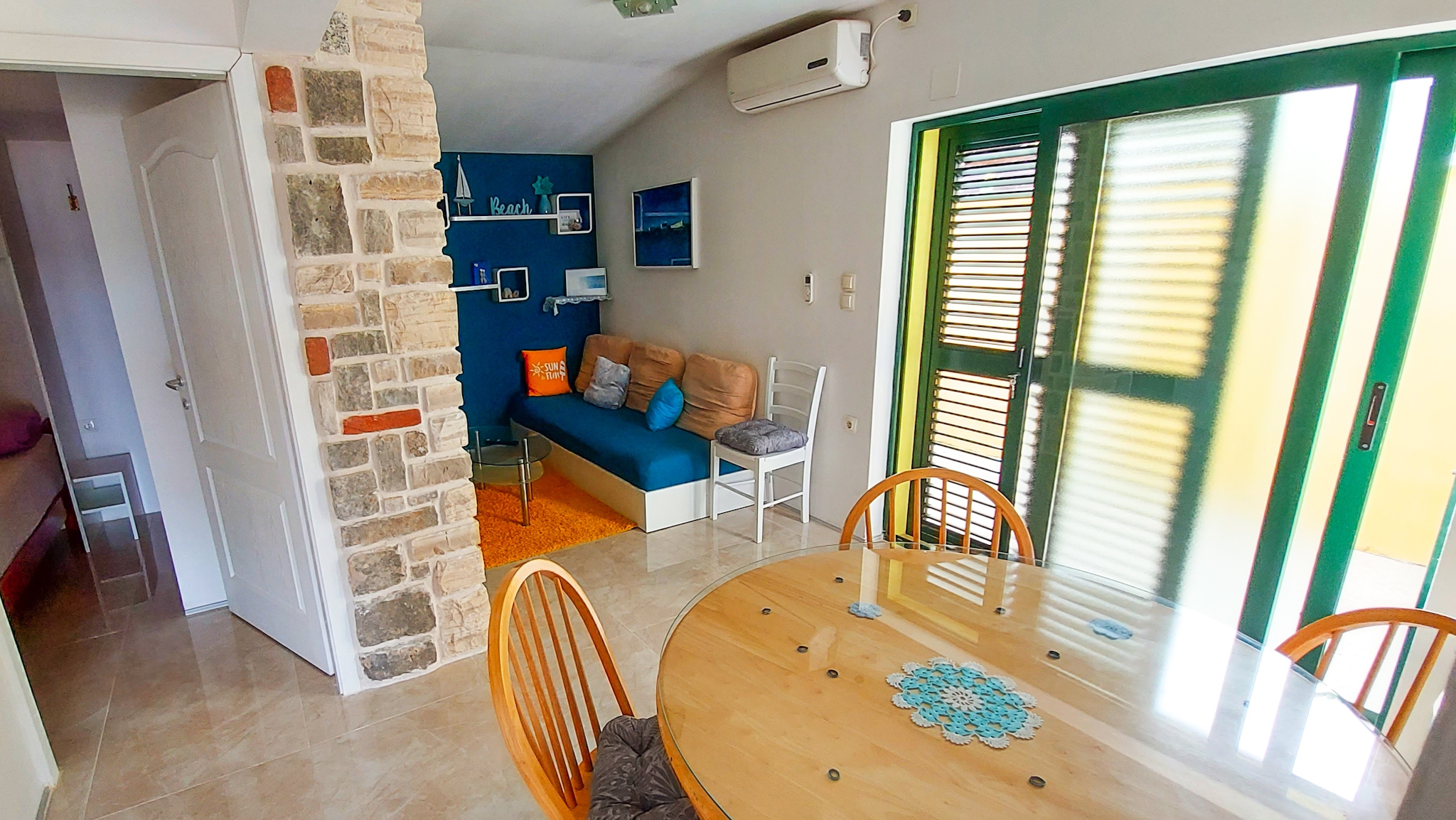 Two bedroom house near beach Turanj, Biograd  K