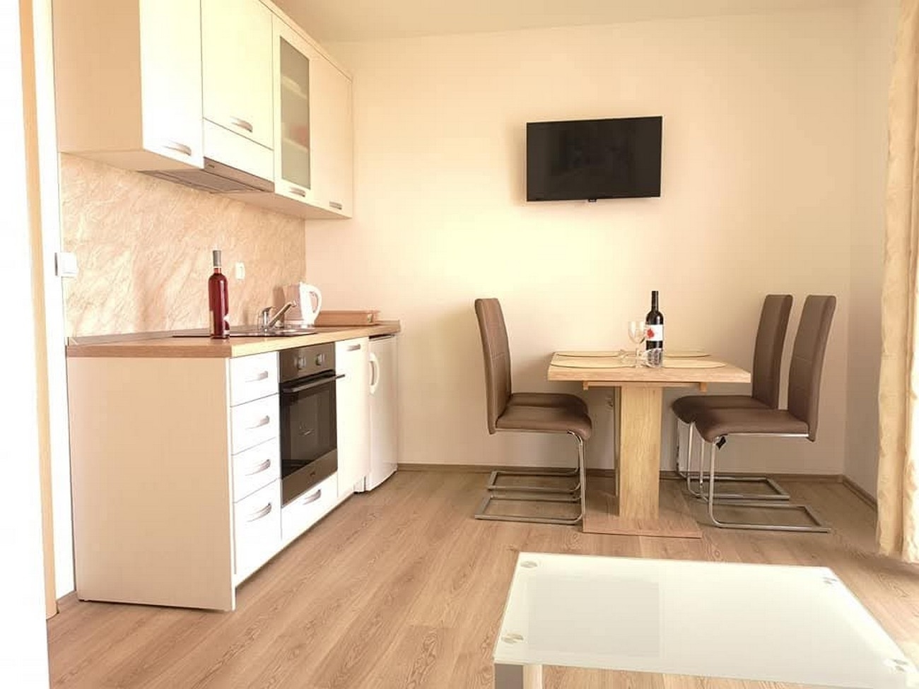 Two bedroom apartment with terrace and sea view Trpanj, Pelješac  A-a