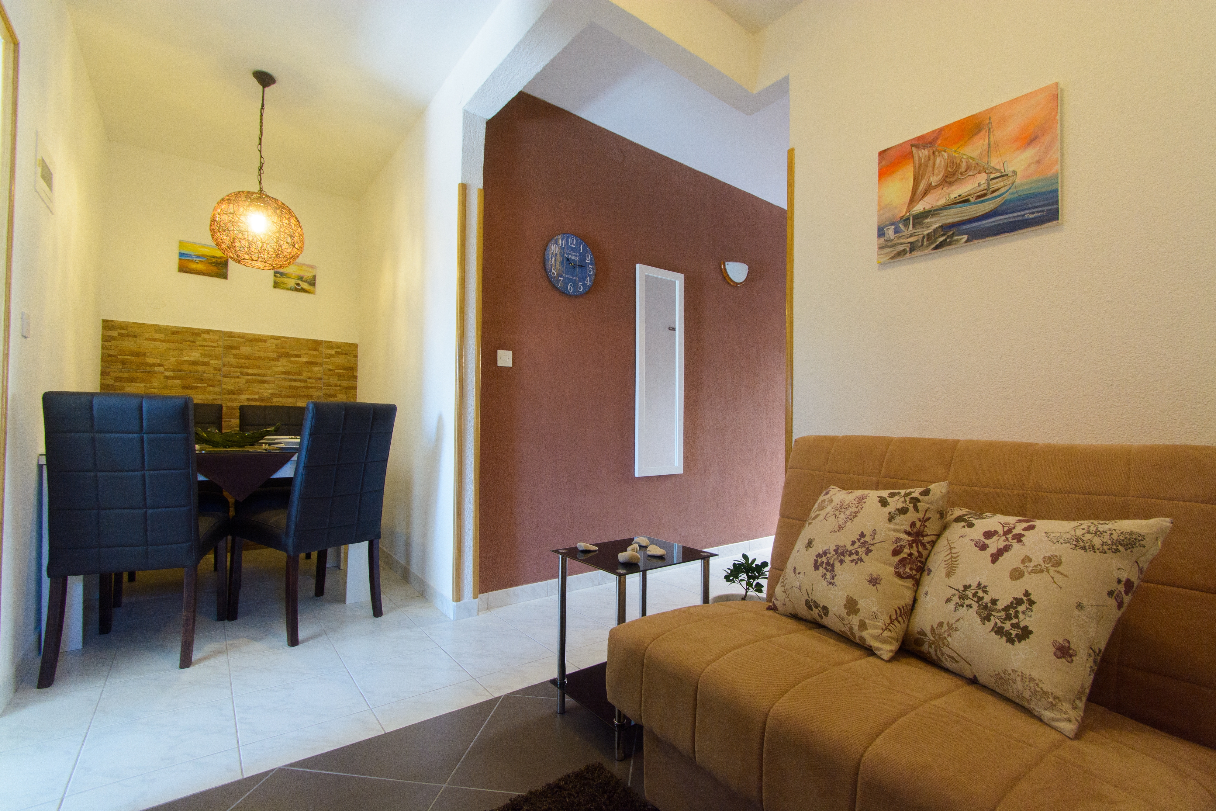Two bedroom apartment with terrace Okrug Gornji, Čiovo  A-b