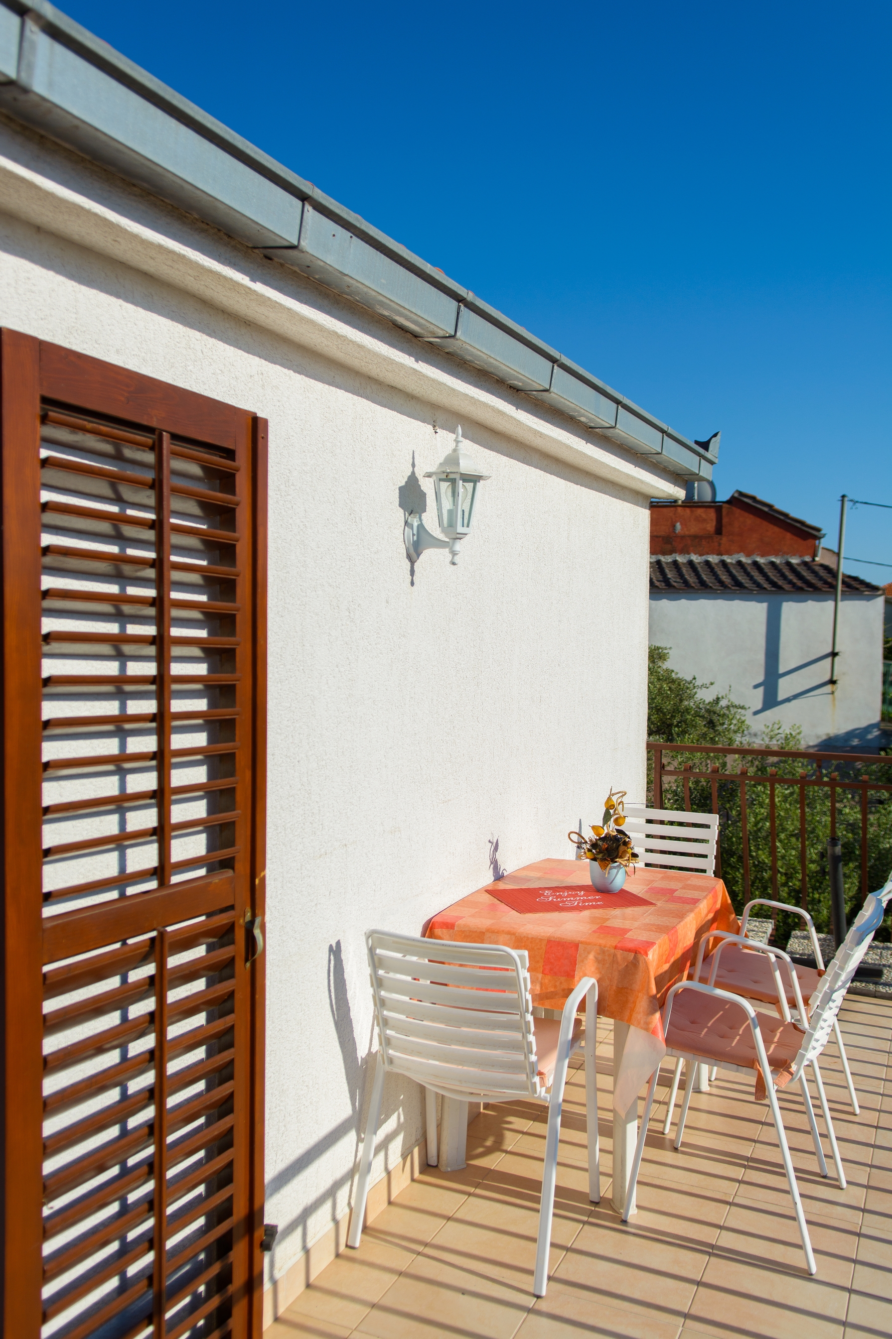 Two bedroom apartment with balcony and sea view Okrug Gornji, Čiovo  A-d