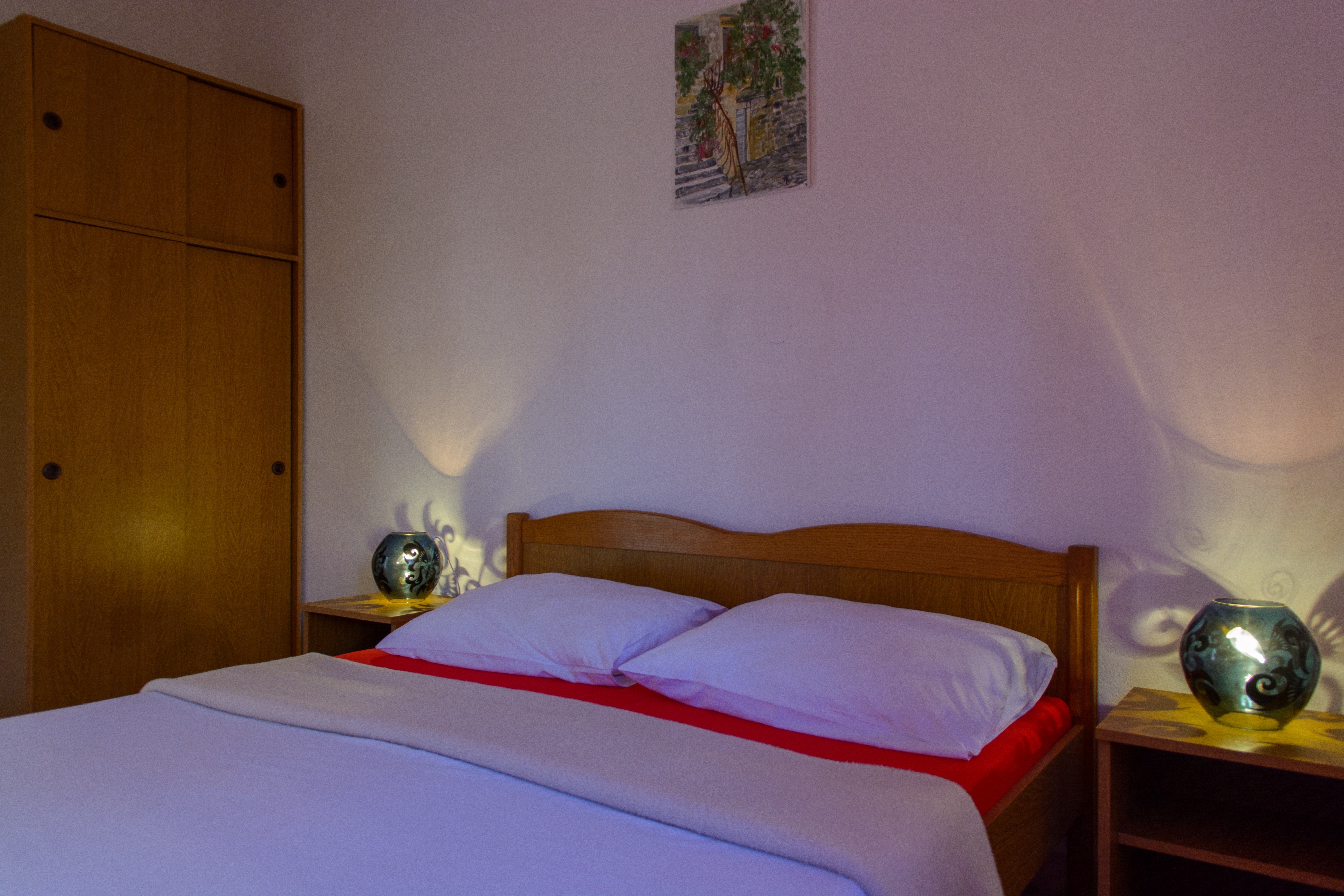Two bedroom apartment with balcony and sea view Okrug Gornji, Čiovo  A-d