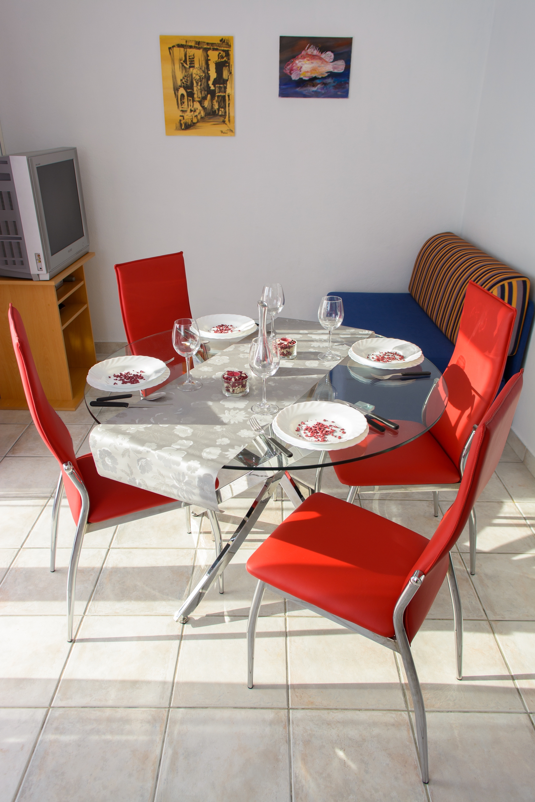 Two bedroom apartment with balcony and sea view Okrug Gornji, Čiovo  A-d
