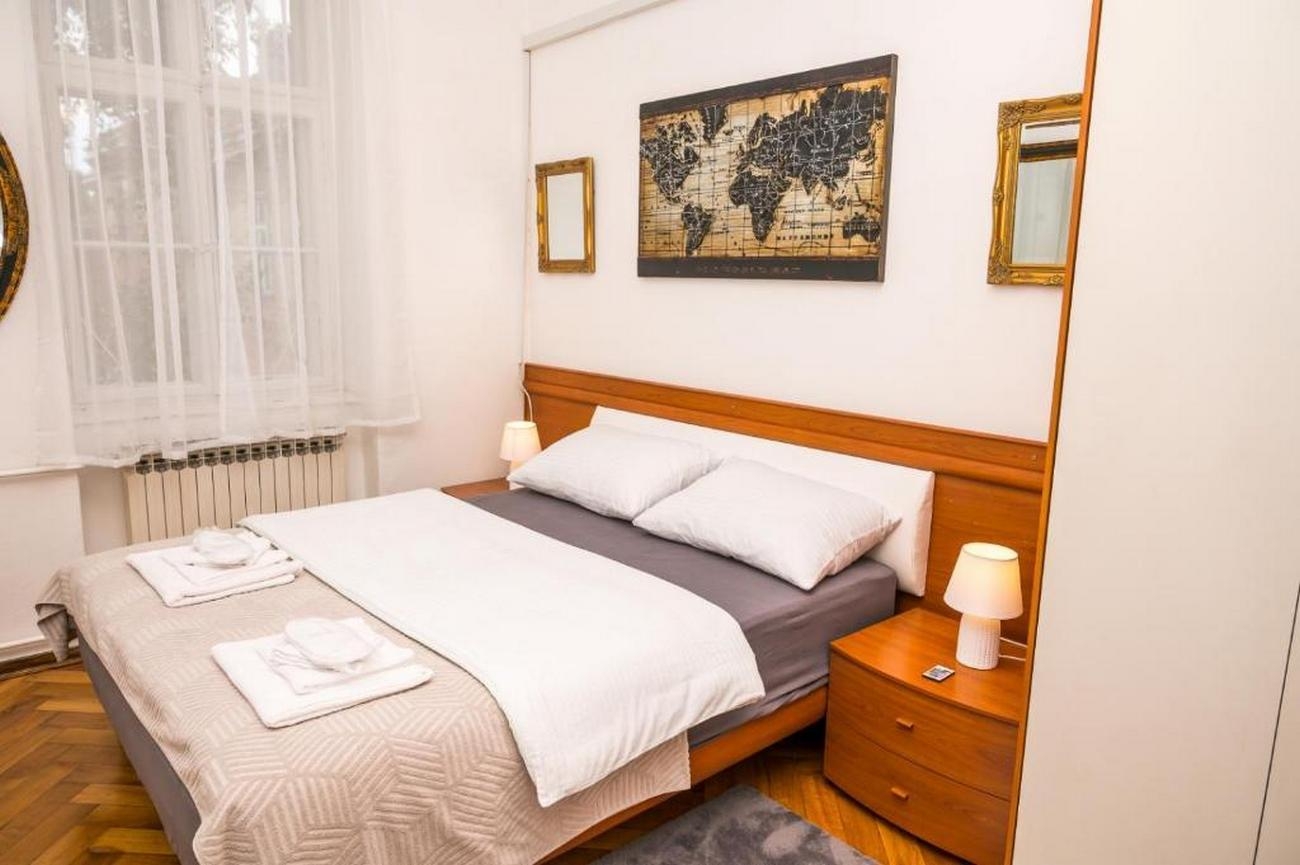 Two bedroom apartment with balcony Zagreb  A-a