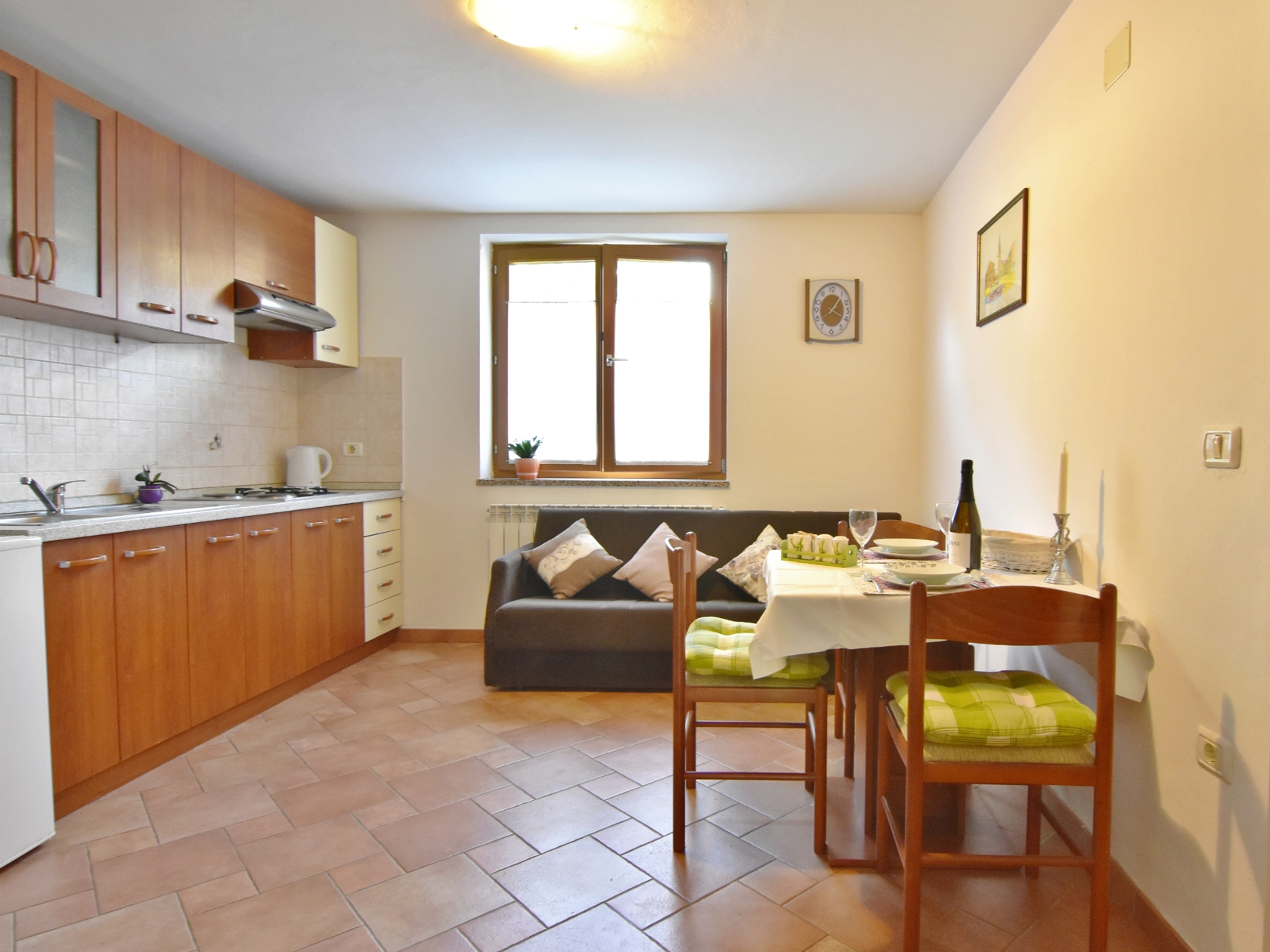 One bedroom apartment with terrace Umag  A-b