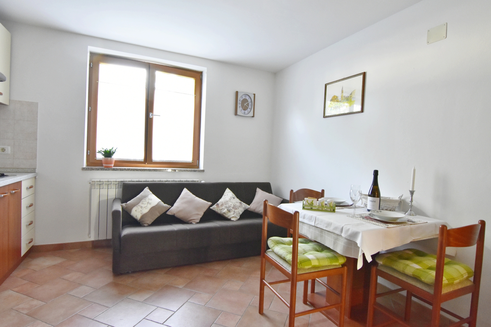 One bedroom apartment with terrace Umag  A-b