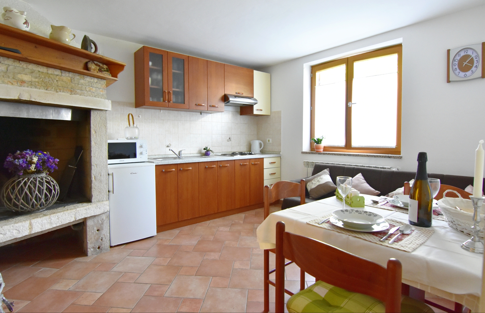 One bedroom apartment with terrace Umag  A-b