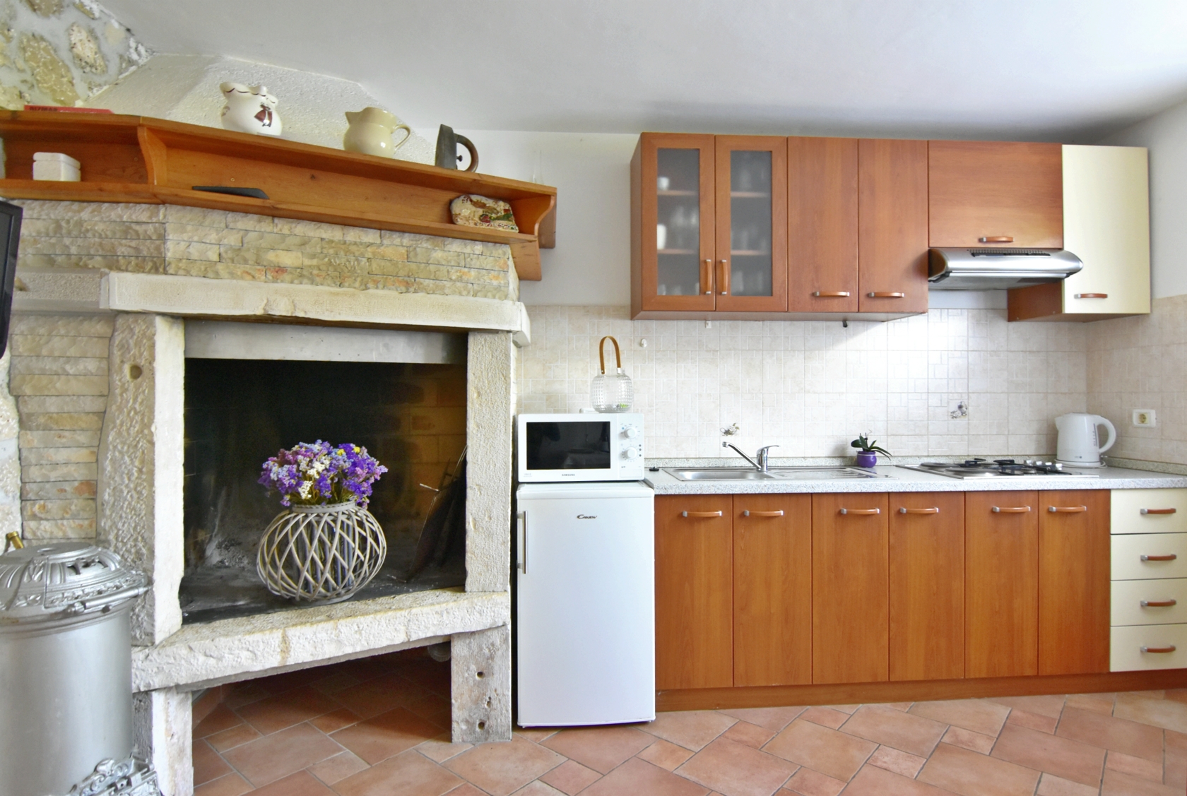 One bedroom apartment with terrace Umag  A-b