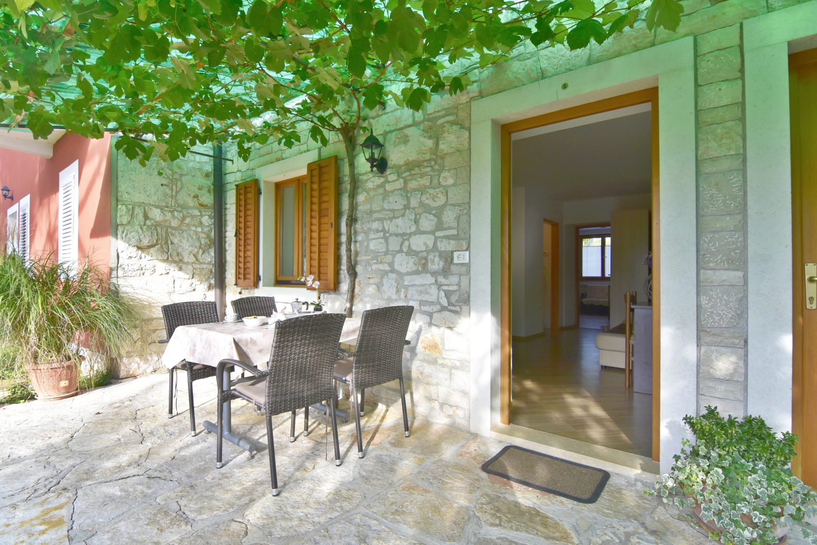 One bedroom apartment with terrace Umag  A-b