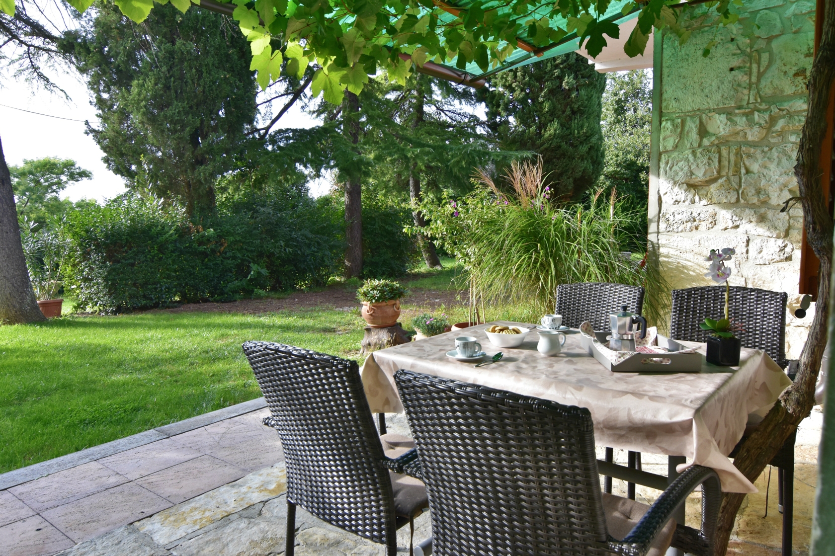 One bedroom apartment with terrace Umag  A-b