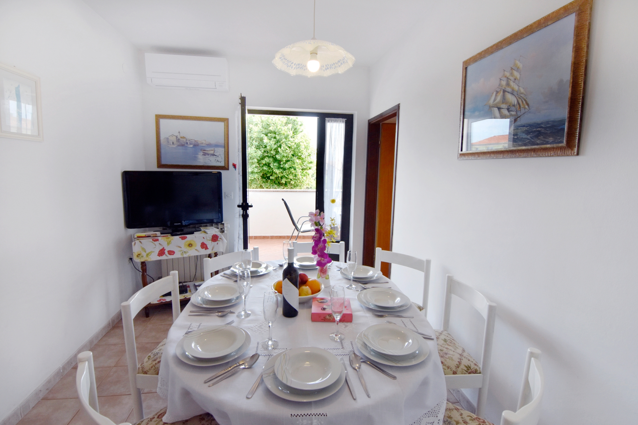 Three bedroom apartment with terrace Umag  A-a