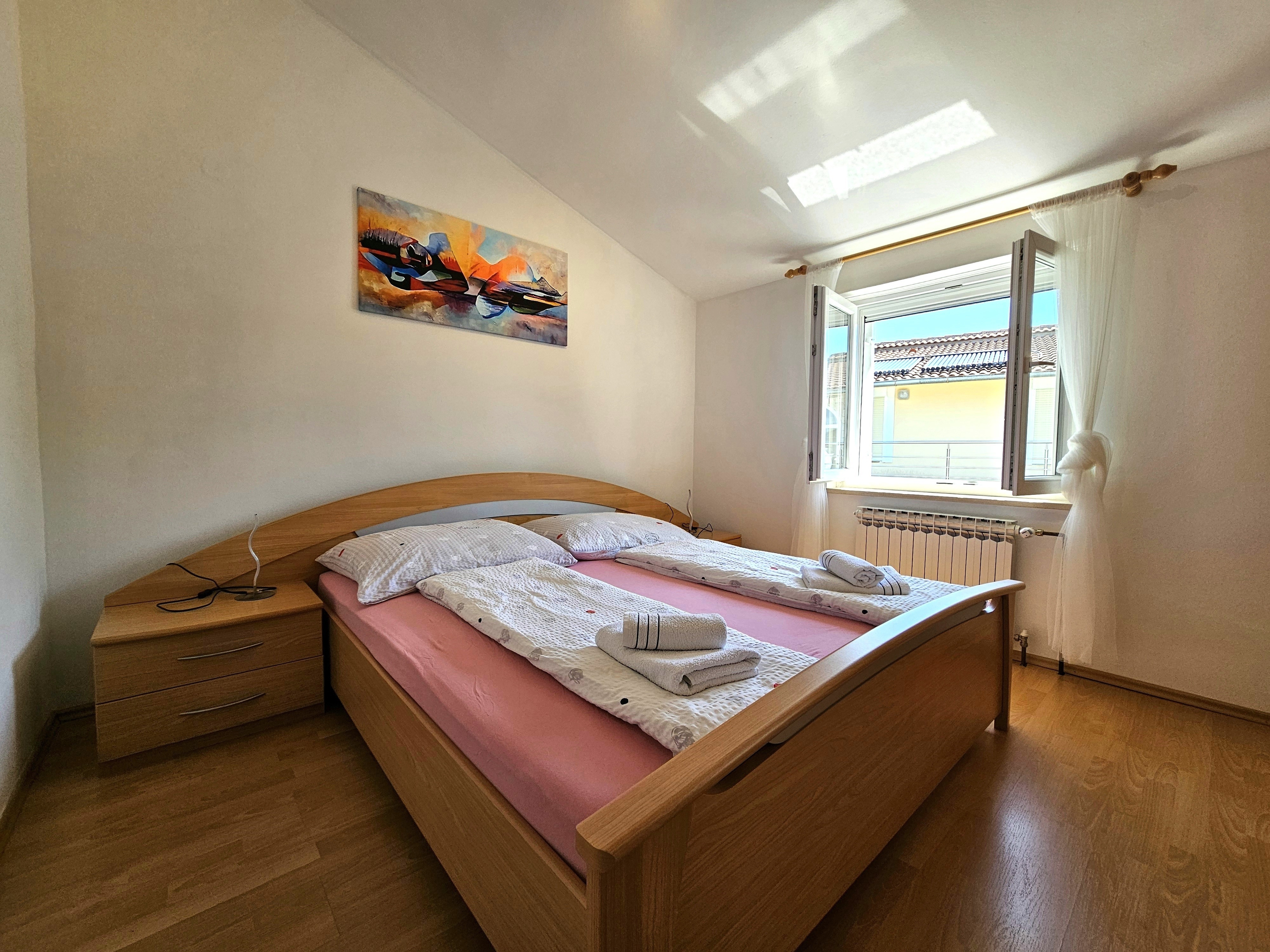 Two bedroom apartment with terrace Barušići, Krk  A-a