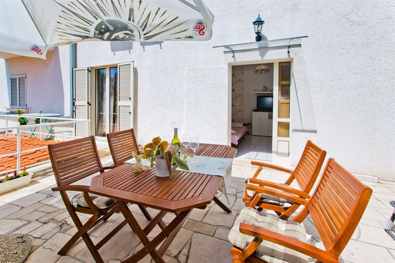 One bedroom apartment with terrace Hvar  A-a