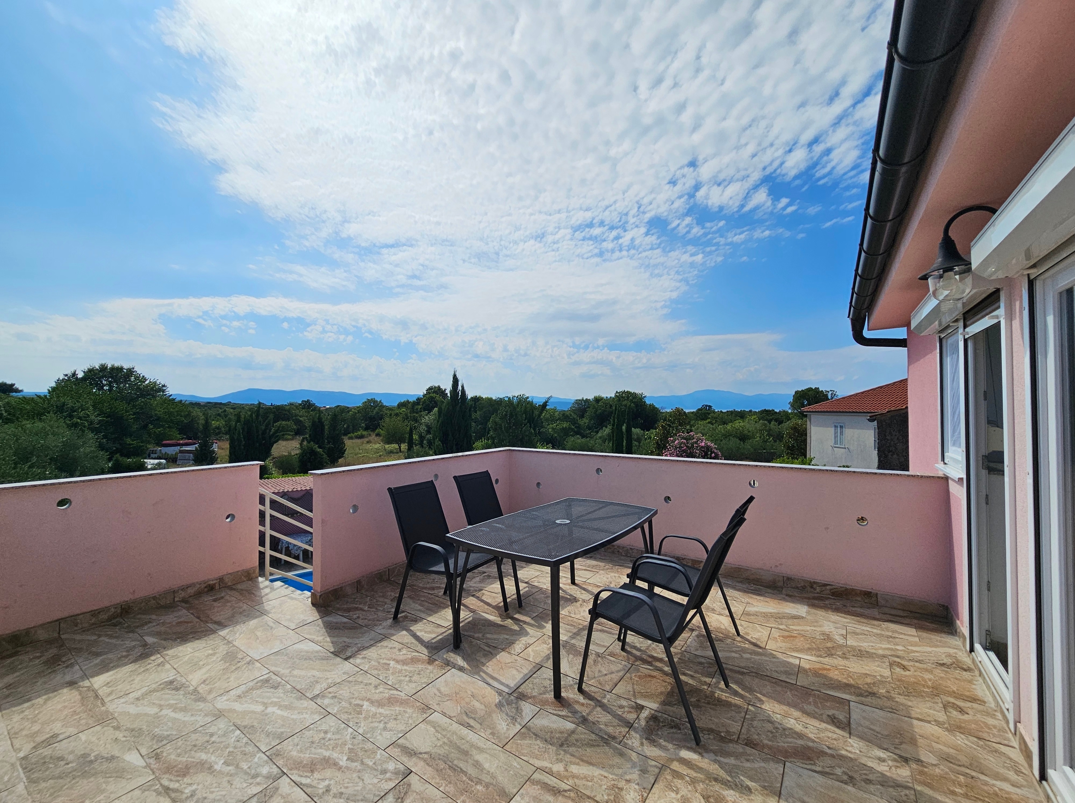 Two bedroom house with terrace Ljutići, Krk  K