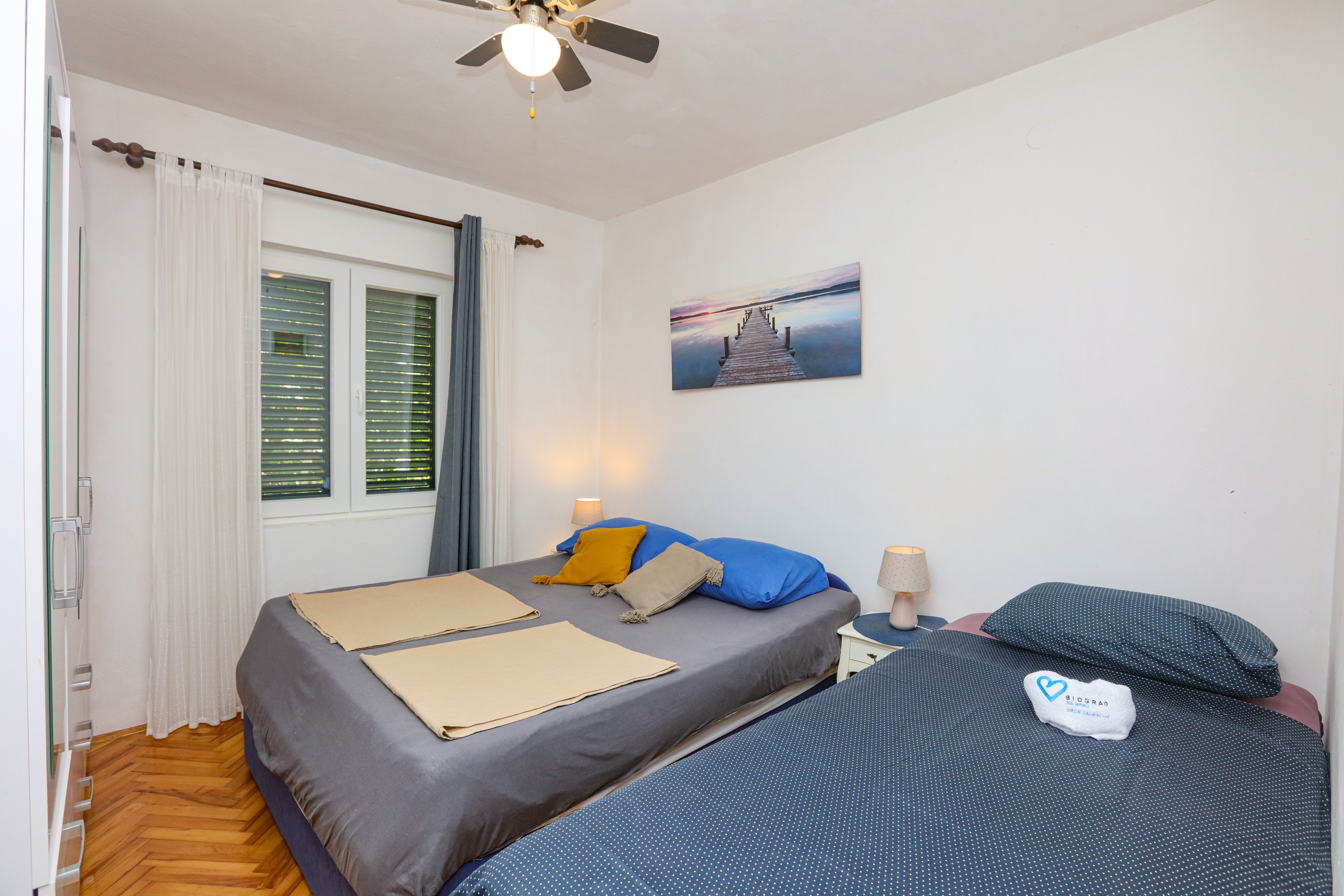 Three bedroom apartment with balcony Biograd na Moru, Biograd  A-a