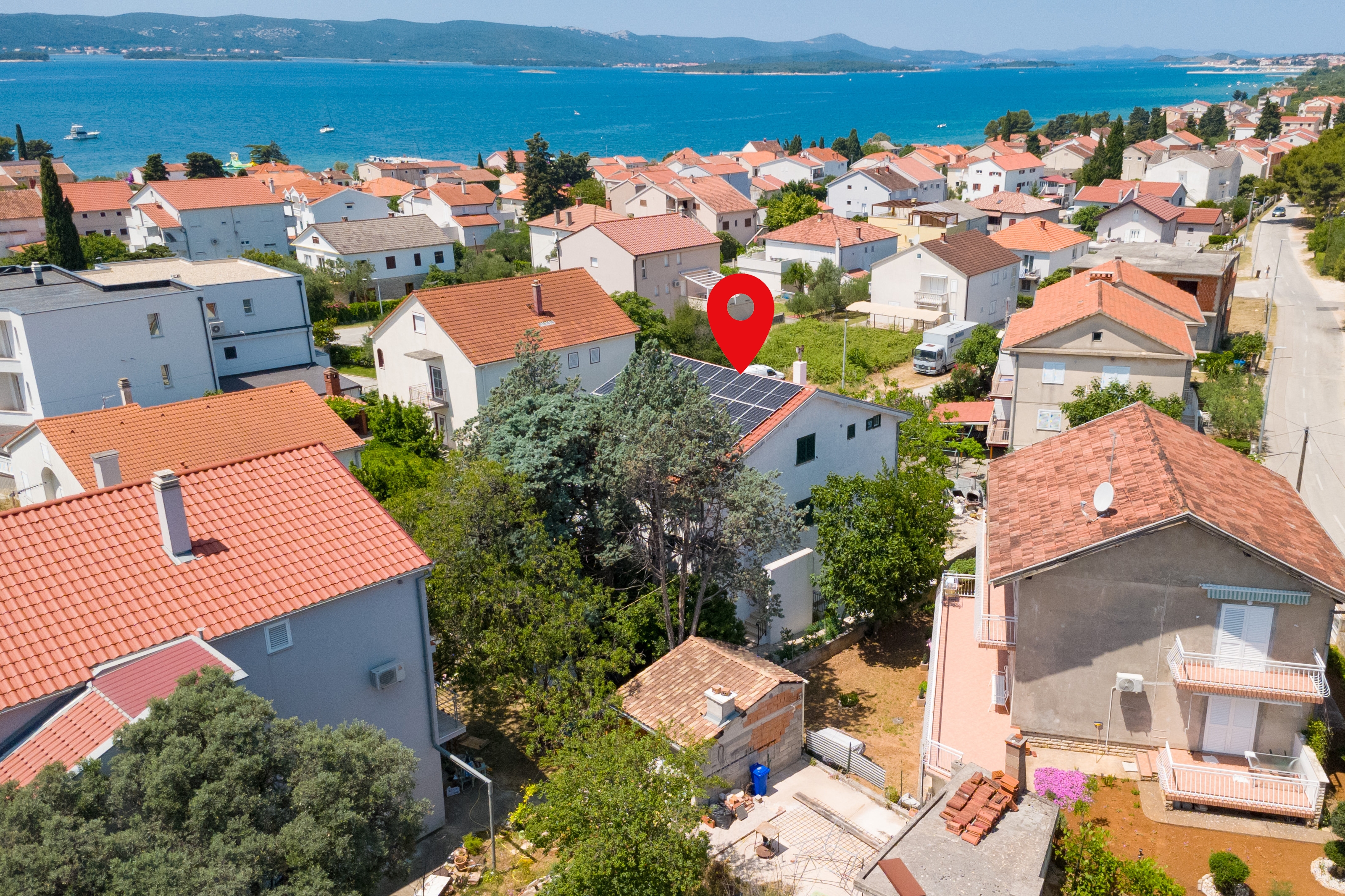 Studio Z balkonom in pogledom na morje Biograd na Moru, Biograd  AS-b