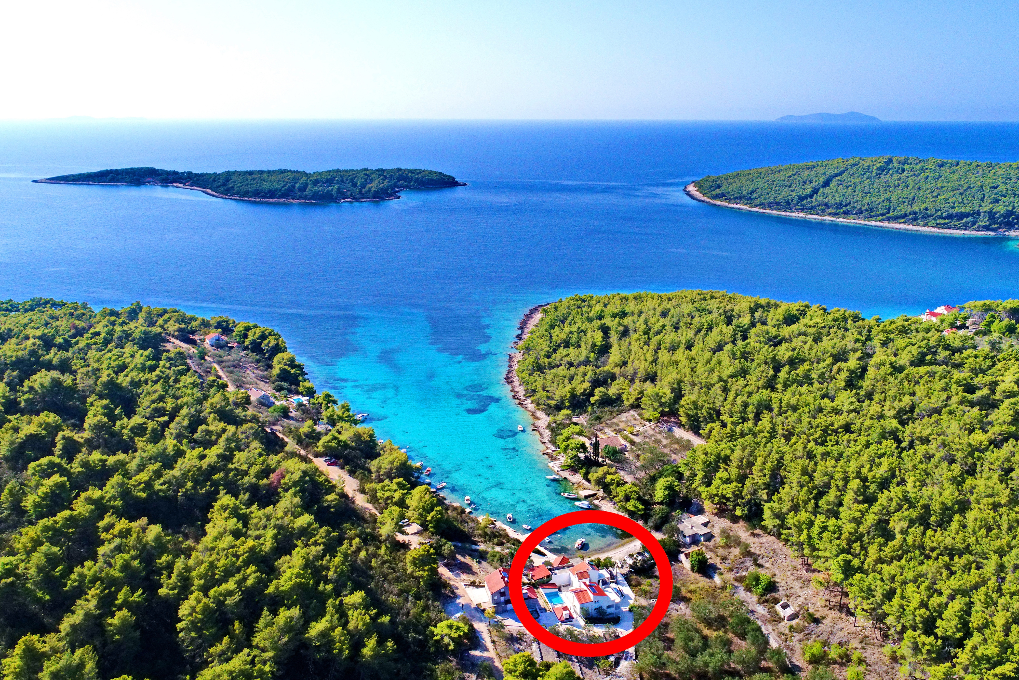 Komforna kuća uz plažu Uvala Slatina, Korčula  K