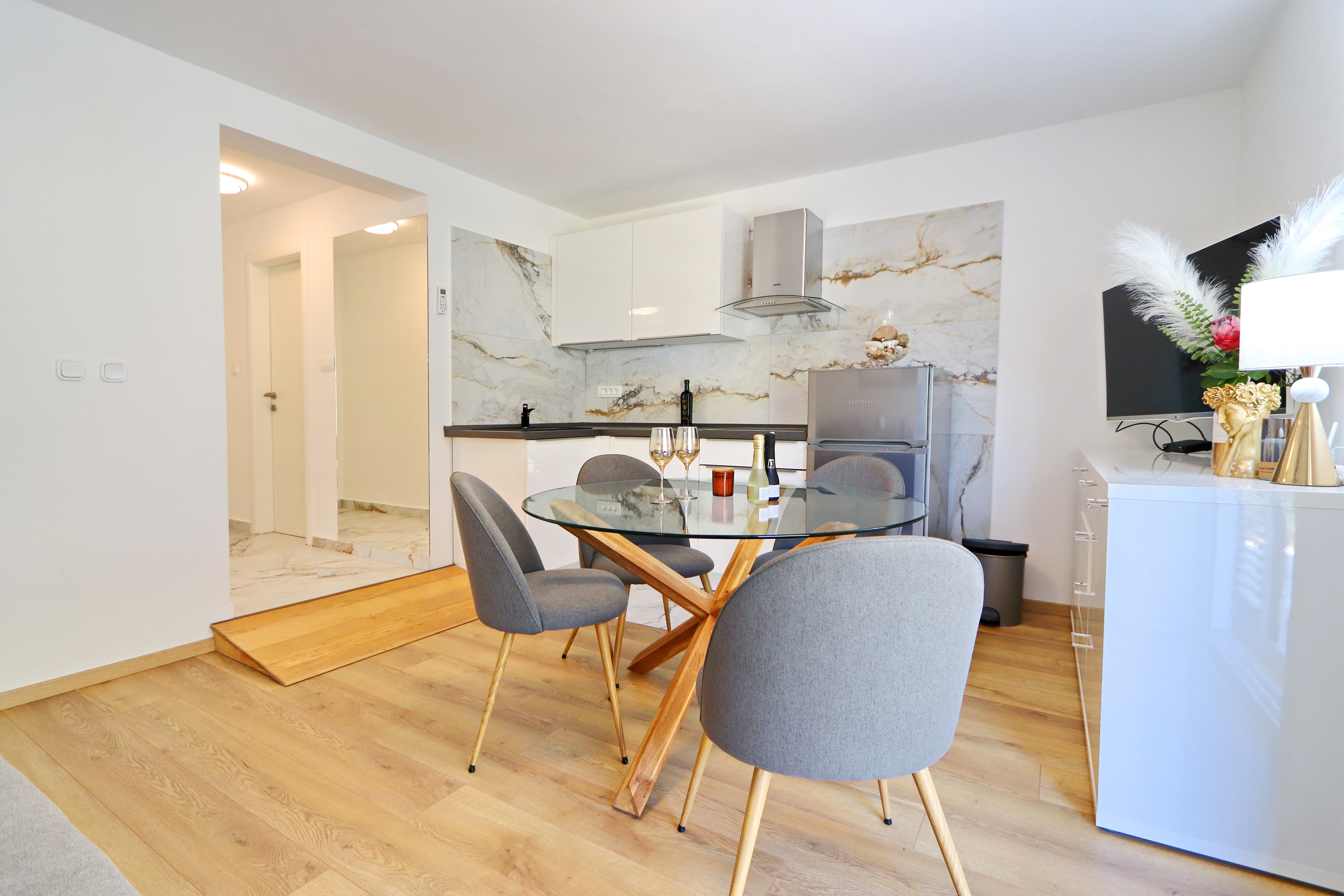 Comfortable and spacious house near beach Cove Slatina, Korčula  K