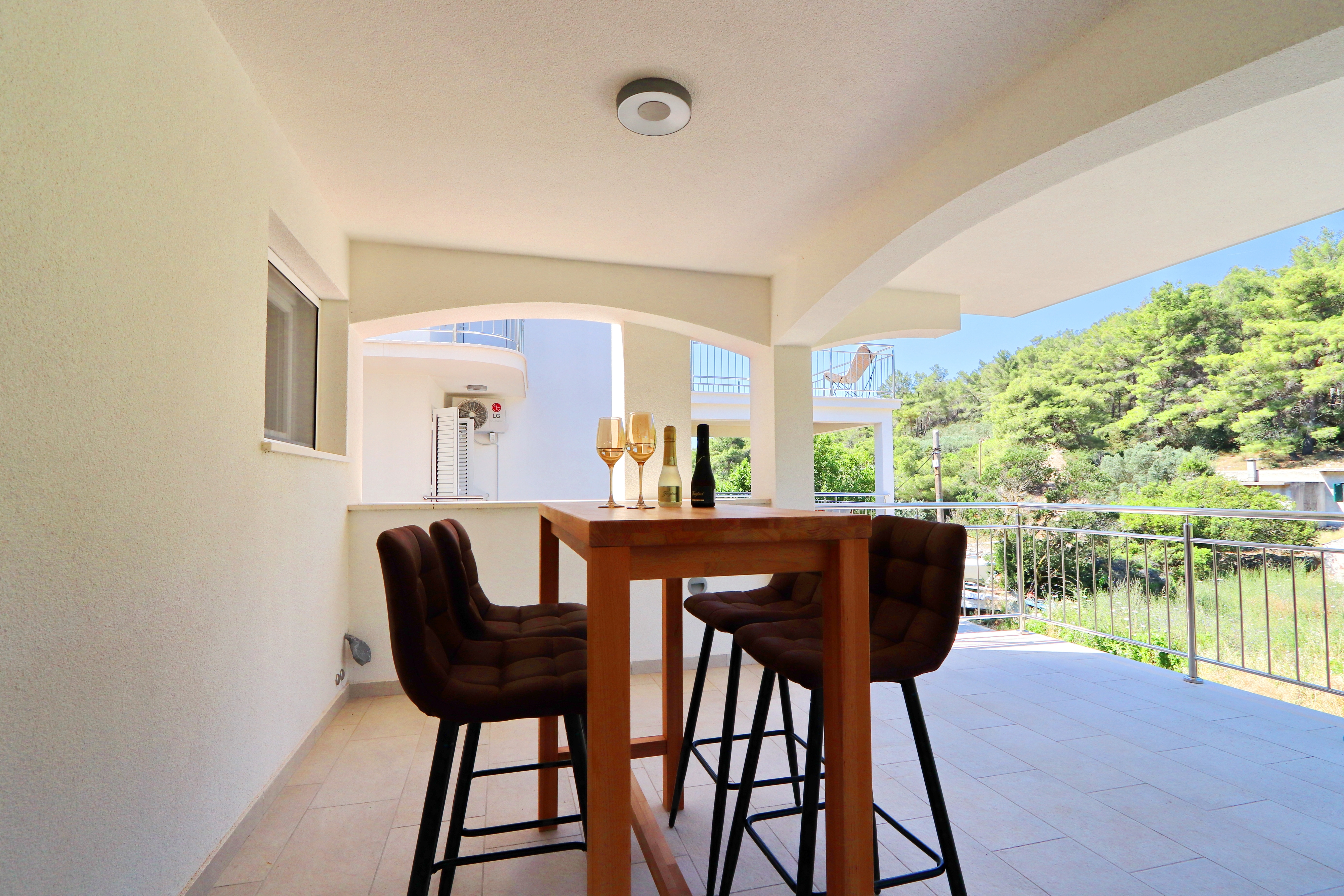 Comfortable and spacious house near beach Cove Slatina, Korčula  K