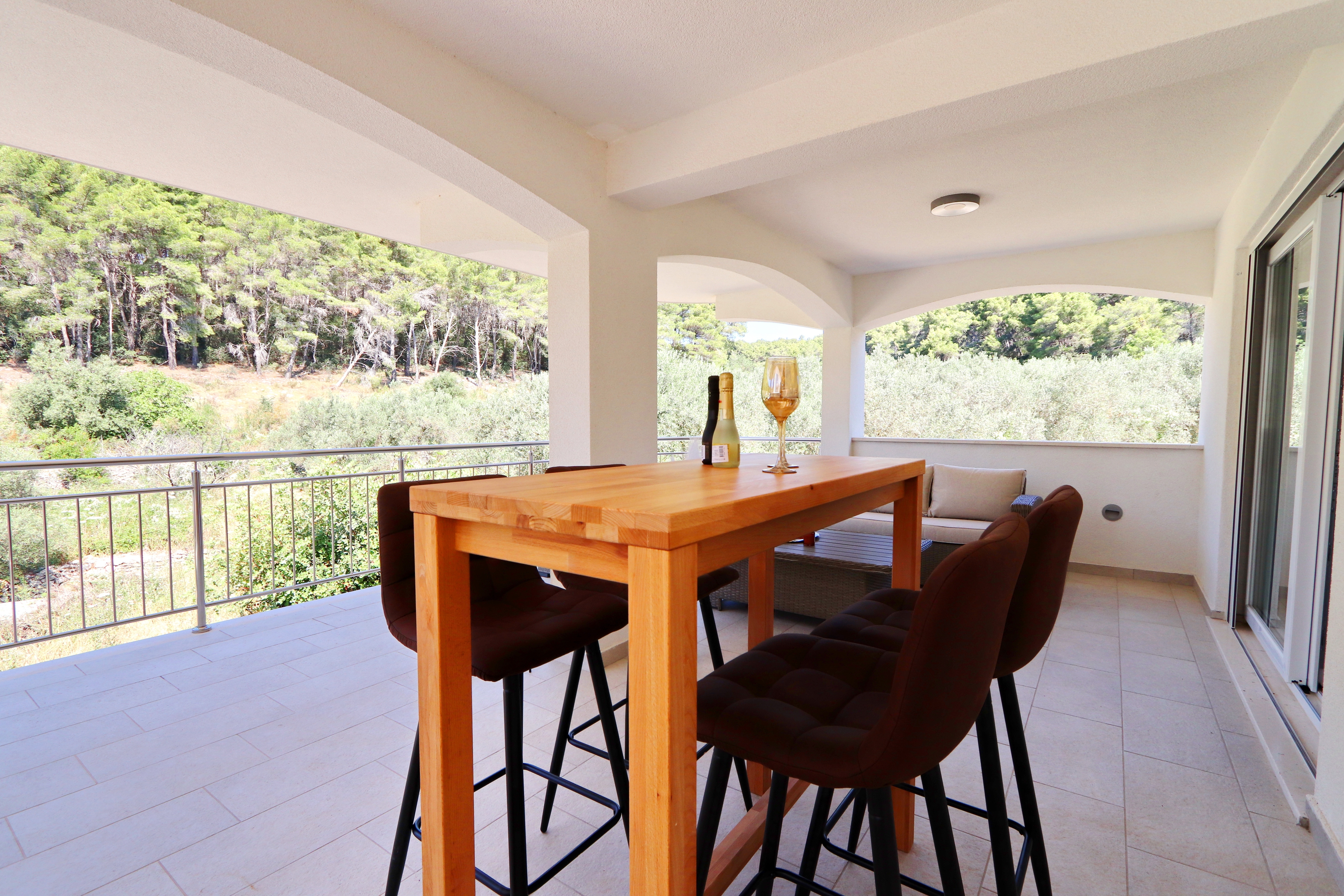 Comfortable and spacious house near beach Cove Slatina, Korčula  K
