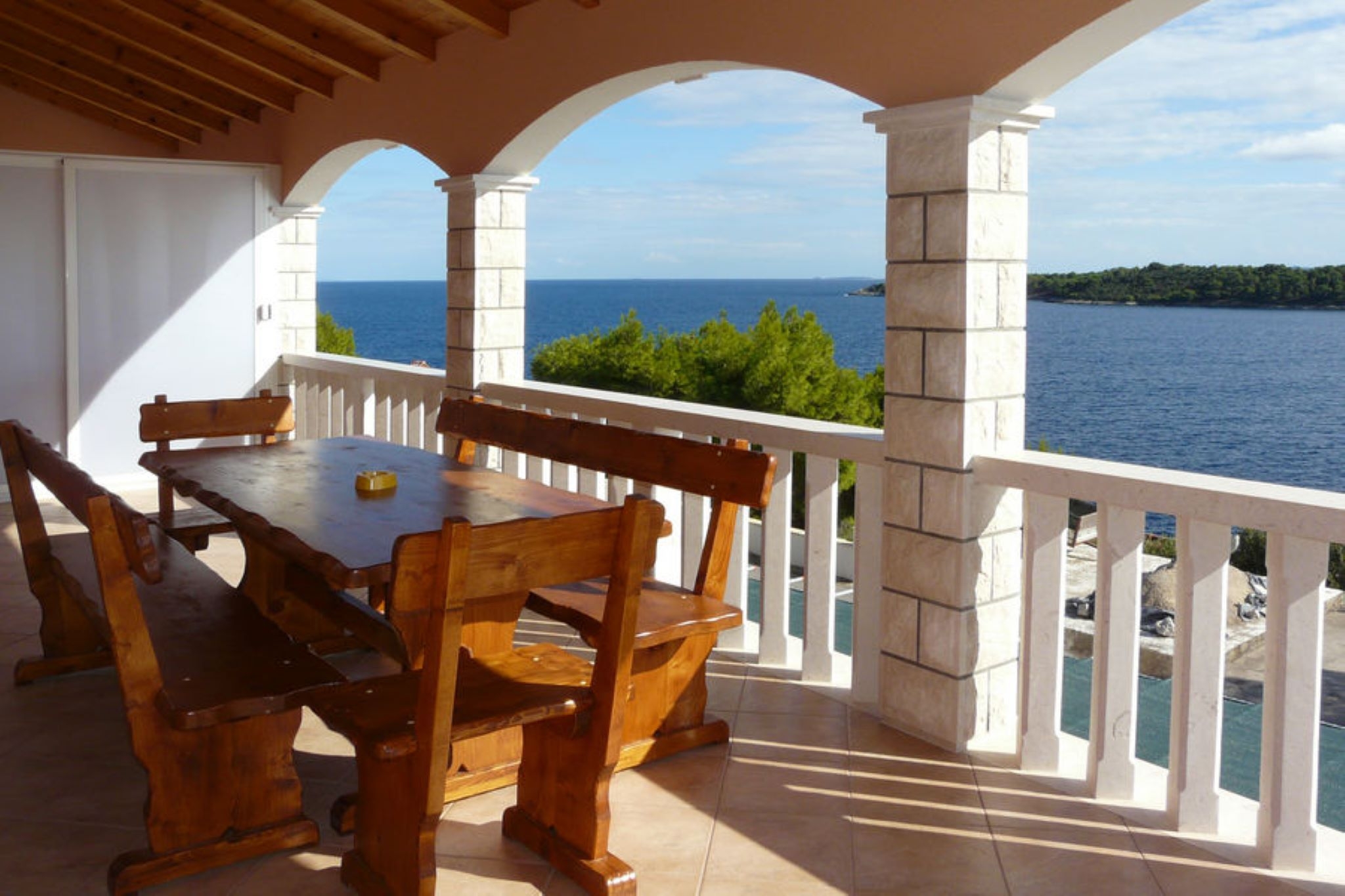 Two bedroom apartment near beach Prižba, Korčula (A-23712-a)