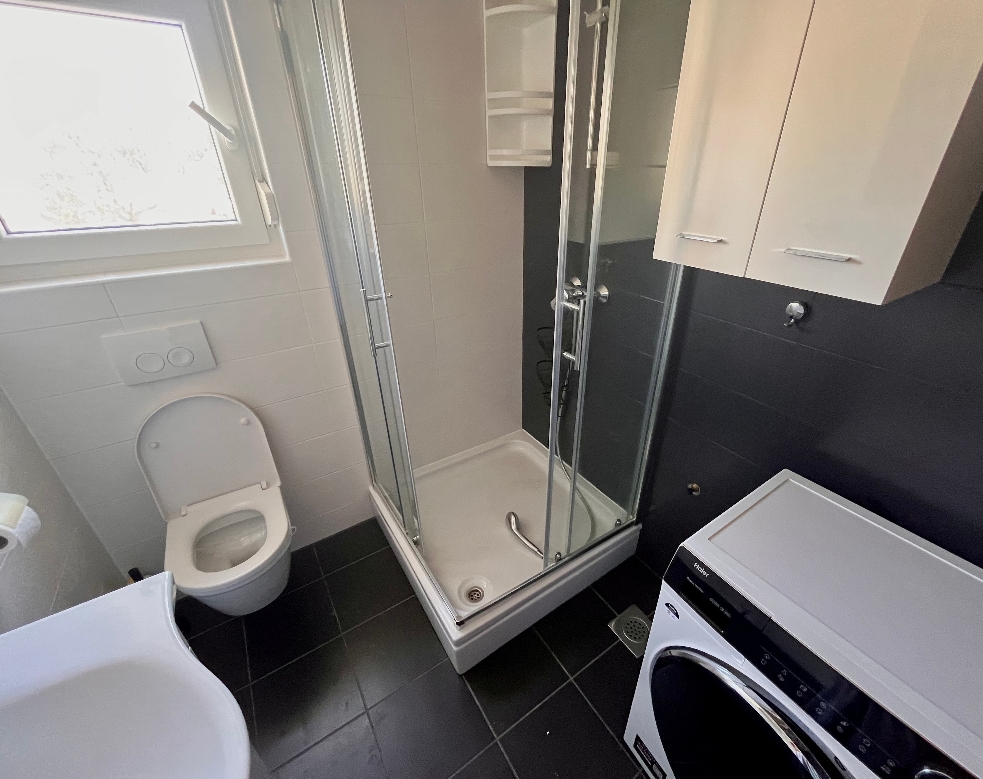 Two bedroom apartment with terrace and sea view Rogoznica  A-a