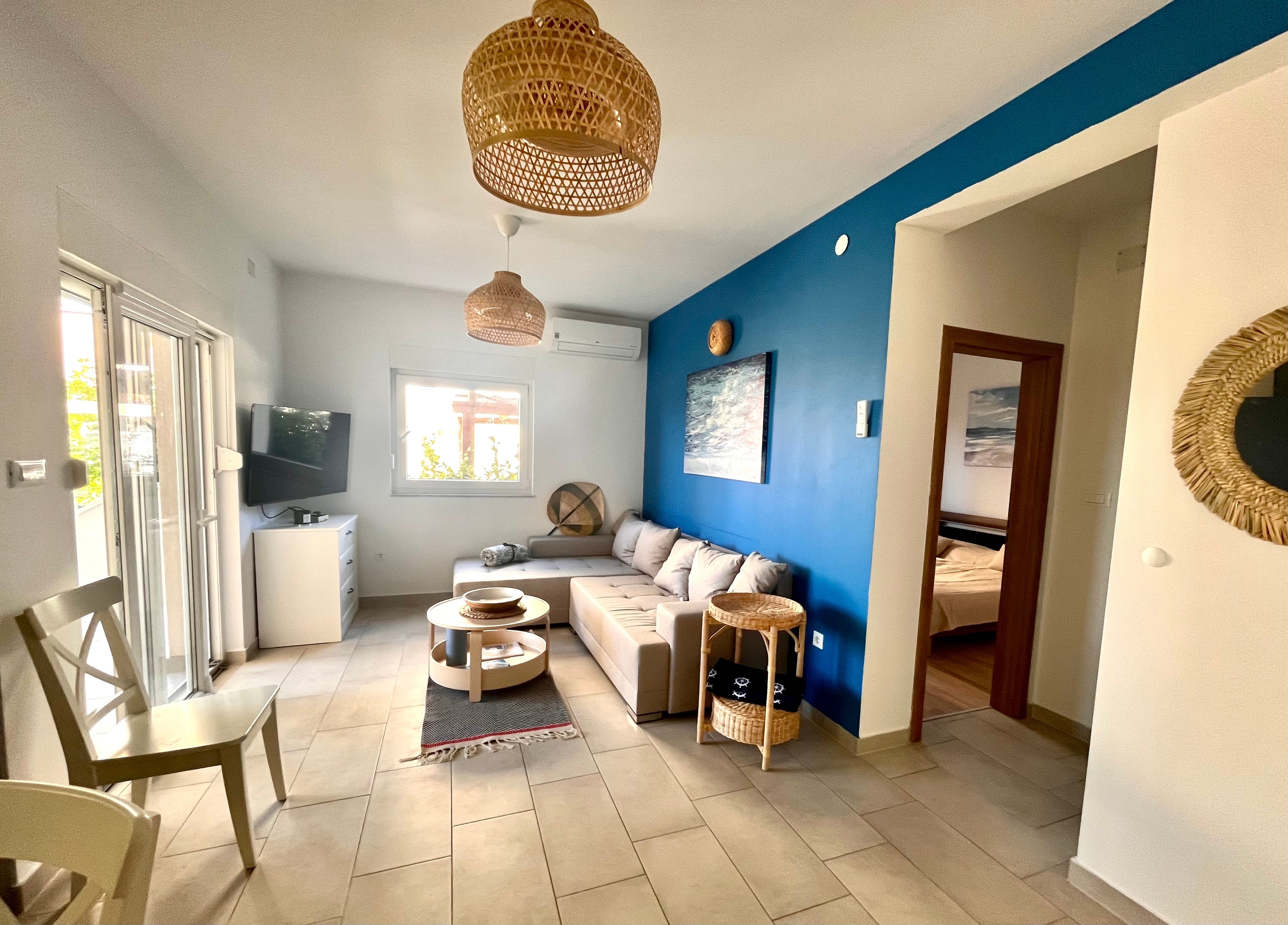 Two bedroom apartment with terrace and sea view Rogoznica (A-23714-a) Two bedroom apartment with terrace and sea view Rogoznica (A-23714-a)