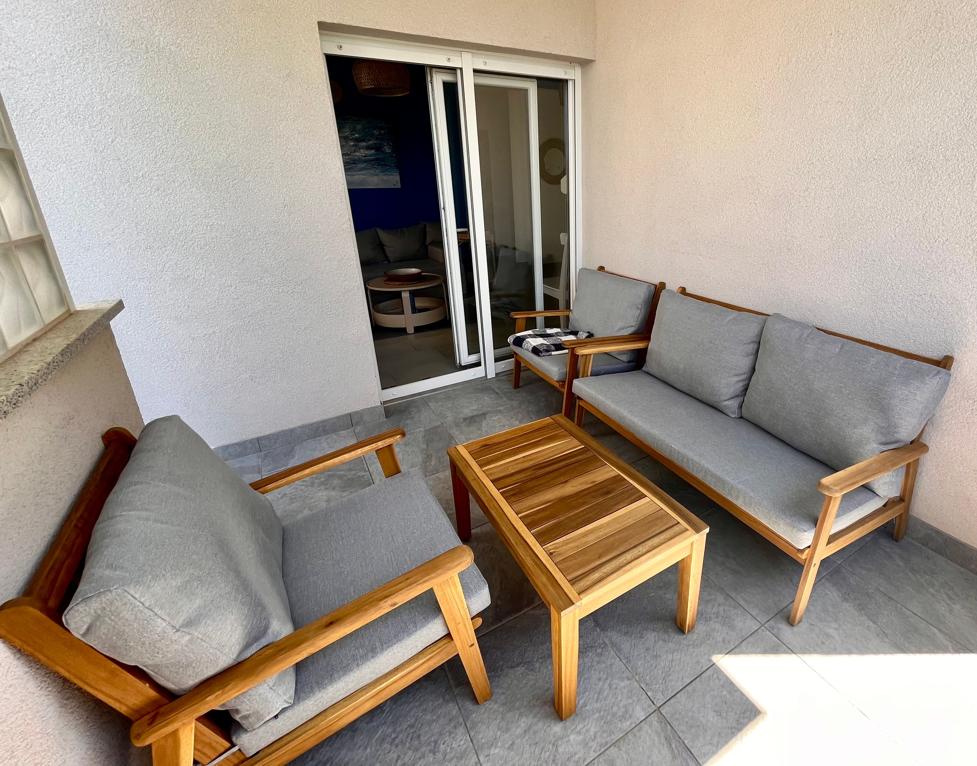 Two bedroom apartment with terrace and sea view Rogoznica  A-a