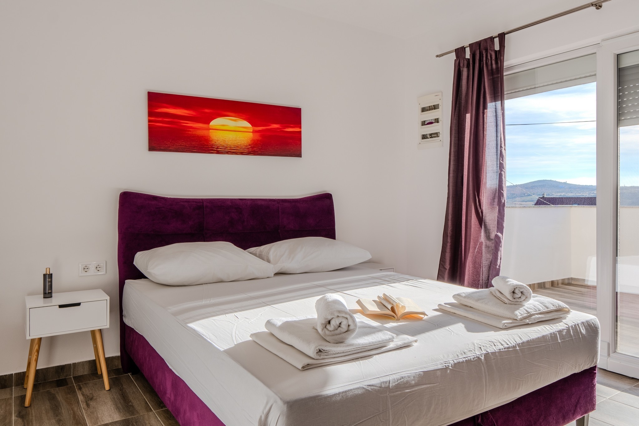 Three bedroom house with terrace and sea view Posedarje, Novigrad  K