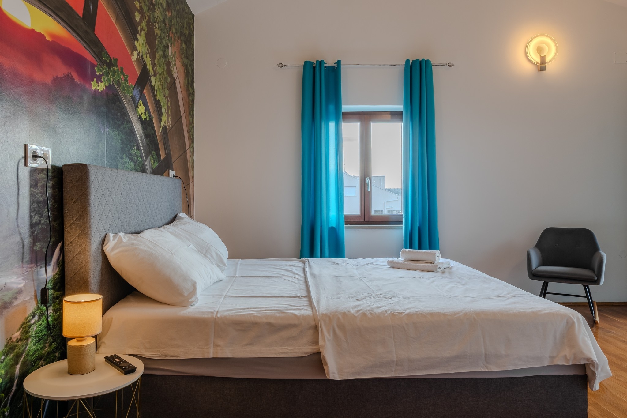 Three bedroom apartment with balcony and sea view Novalja, Pag  A-a