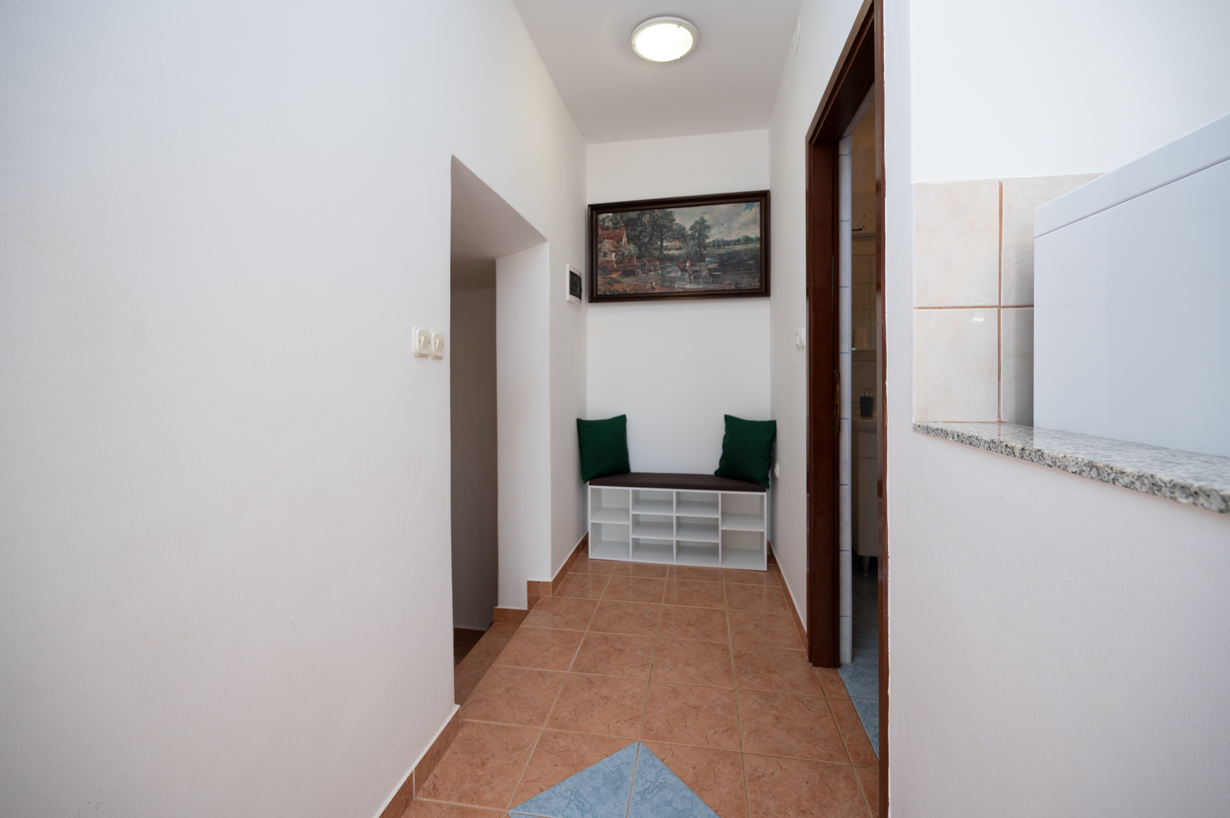 Two bedroom apartment with terrace and sea view Lopar, Rab  A-a