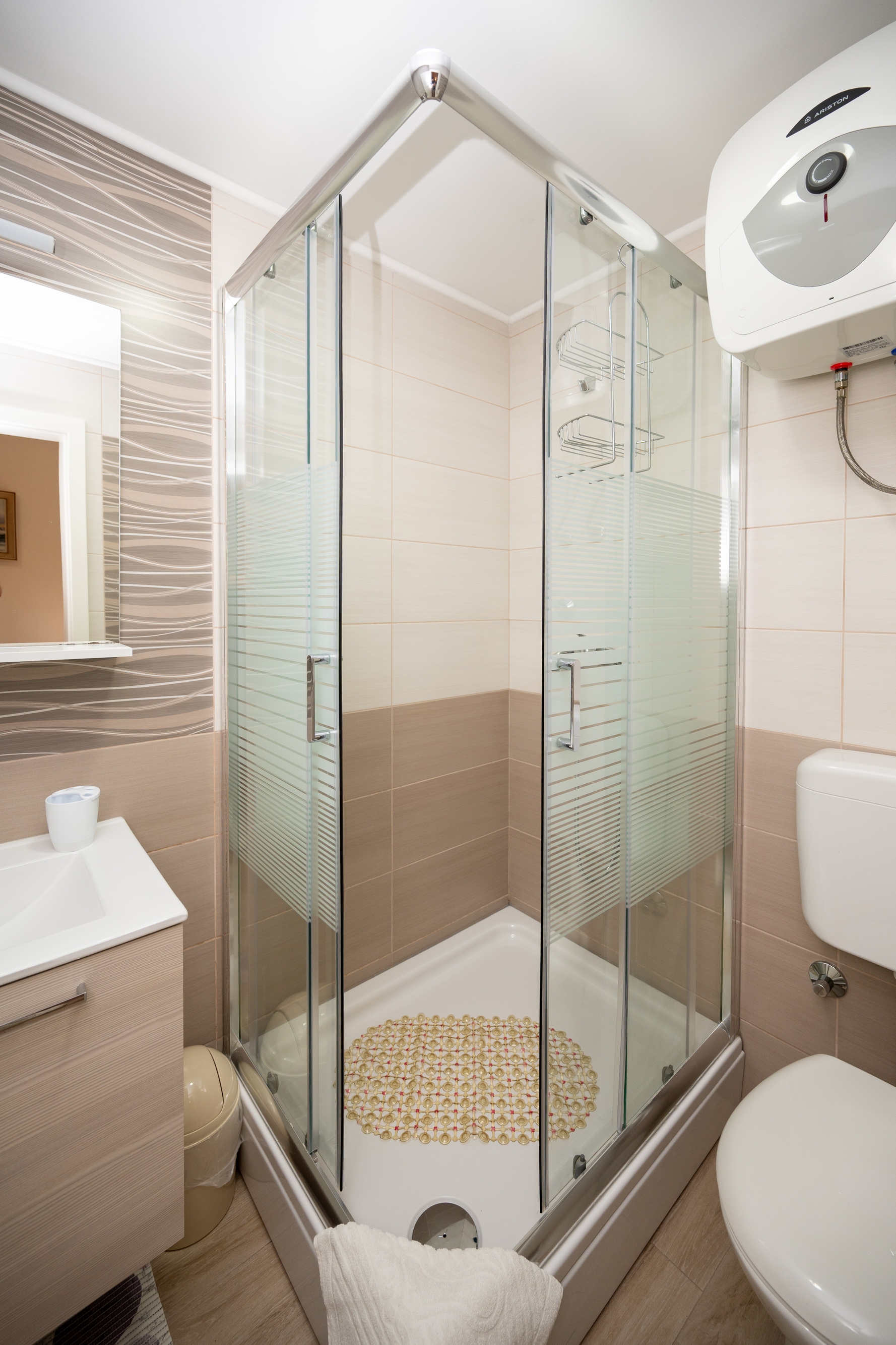 Two bedroom apartment with terrace and sea view Lopar, Rab  A-d