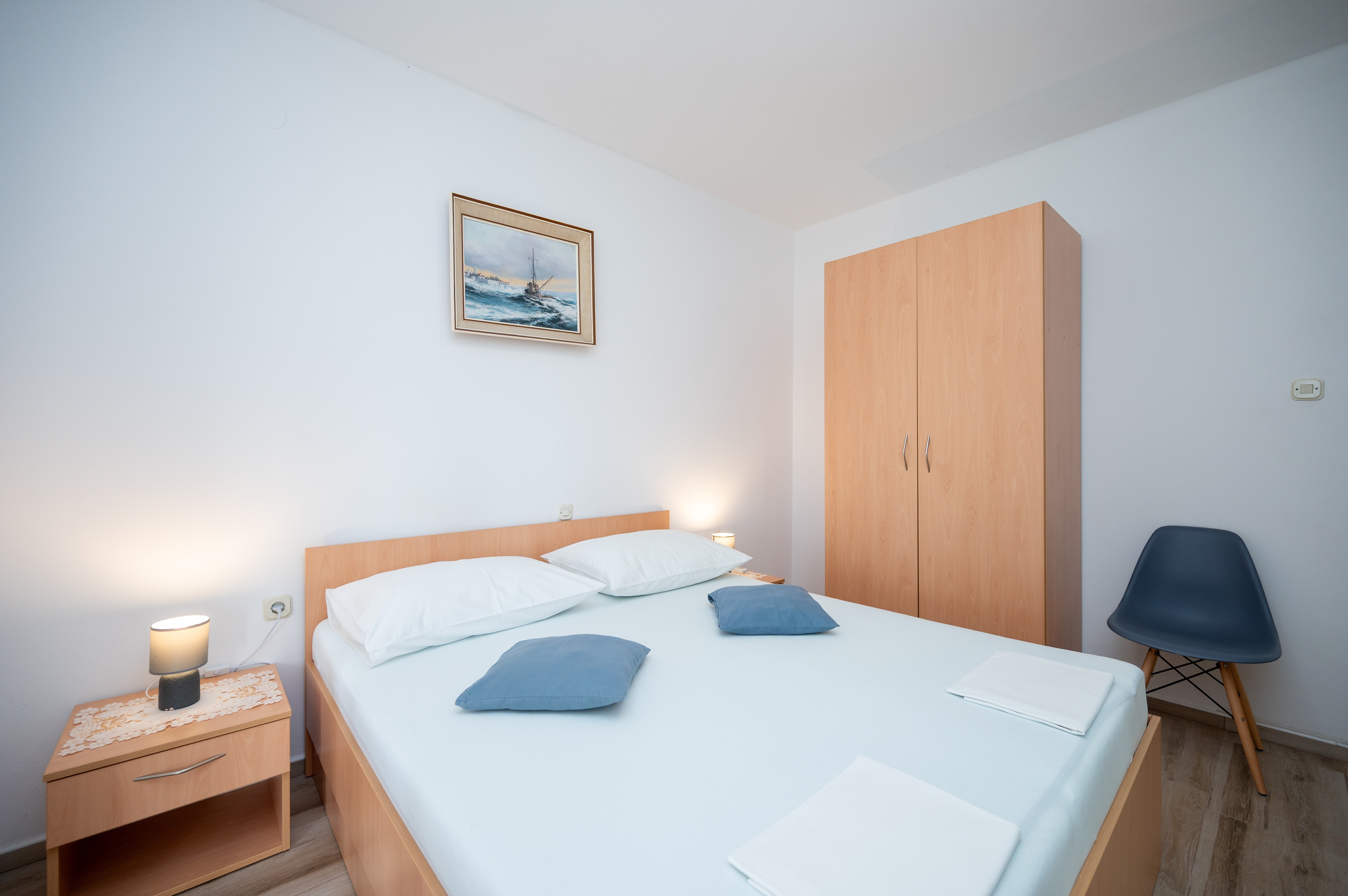 Two bedroom apartment with terrace and sea view Lopar, Rab  A-d